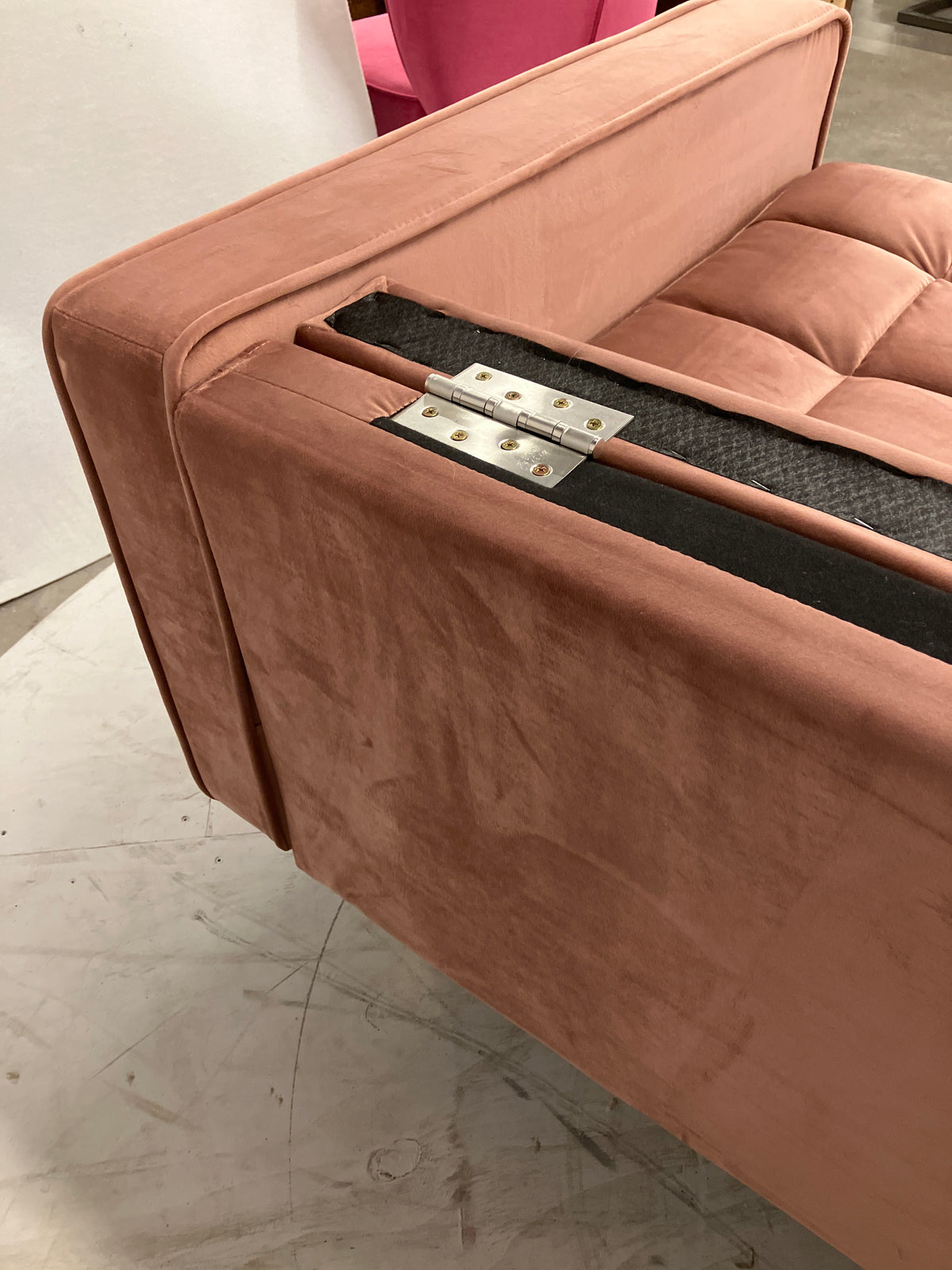 MP Luxe oudroze 3 zitsbank Invicta