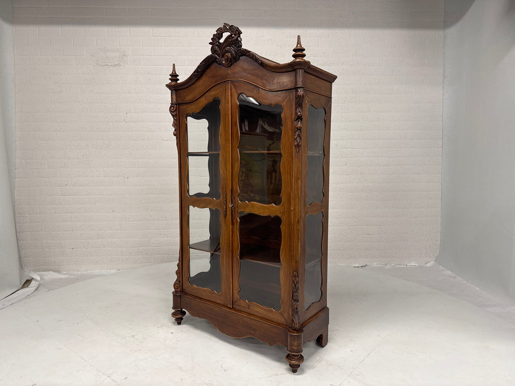 Vitrinekast compact 180 hoog