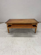Salontafel met 6 lades en uitschuifblad