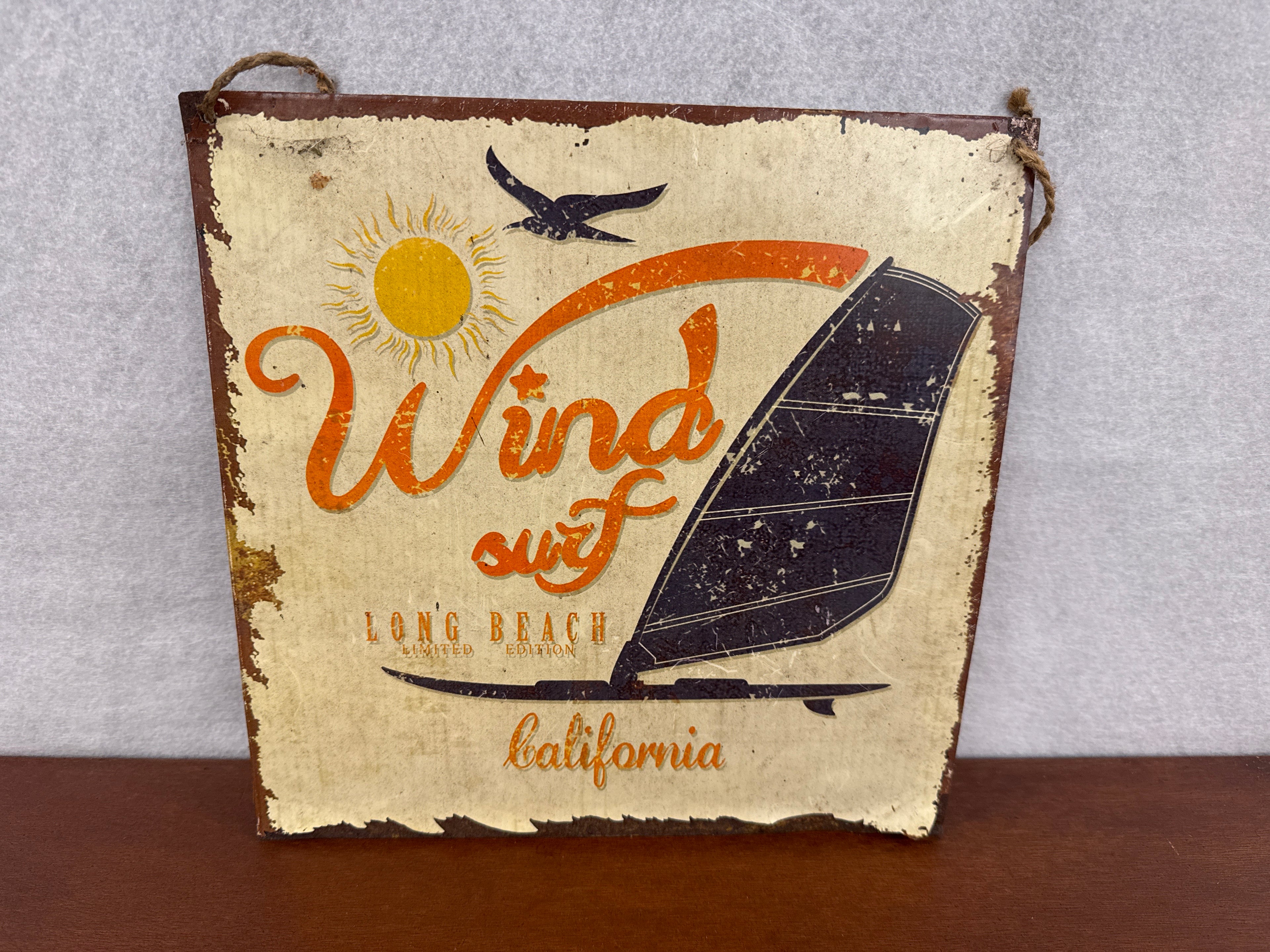 Wandplaat ijzer California