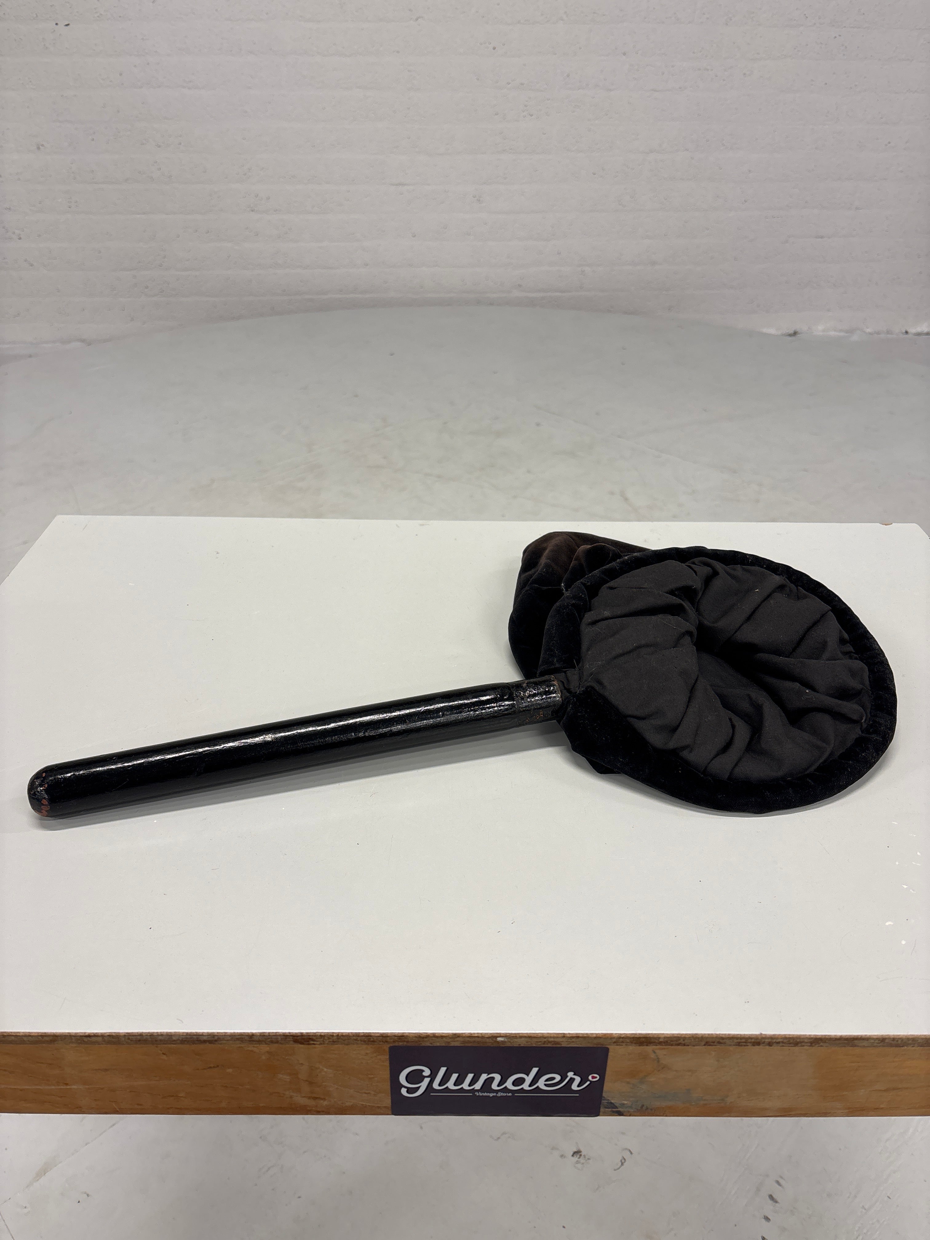 Collectezak zwart met stok