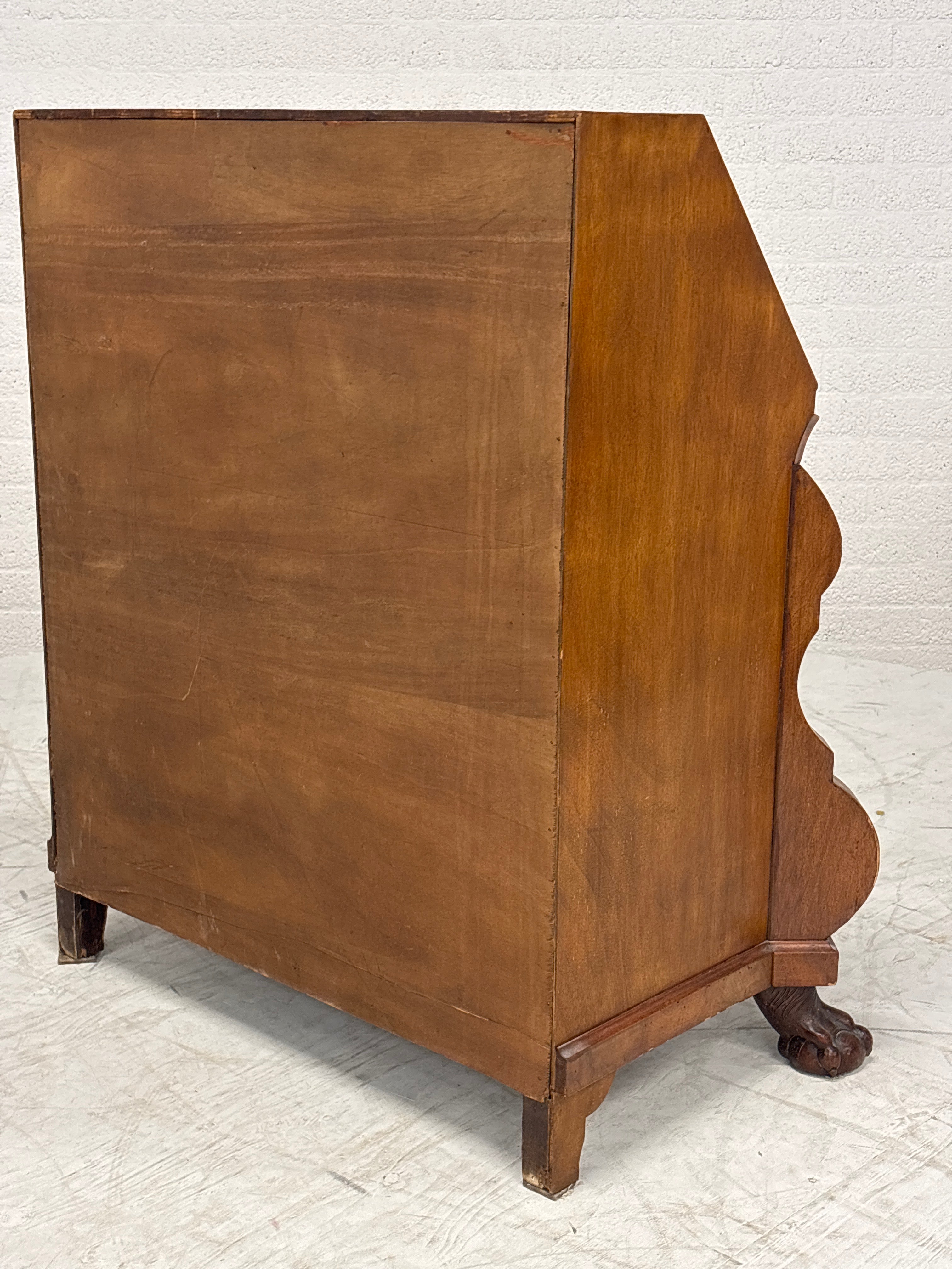 Antieke Nederlandse secretaire barok stijl uit ca 1780