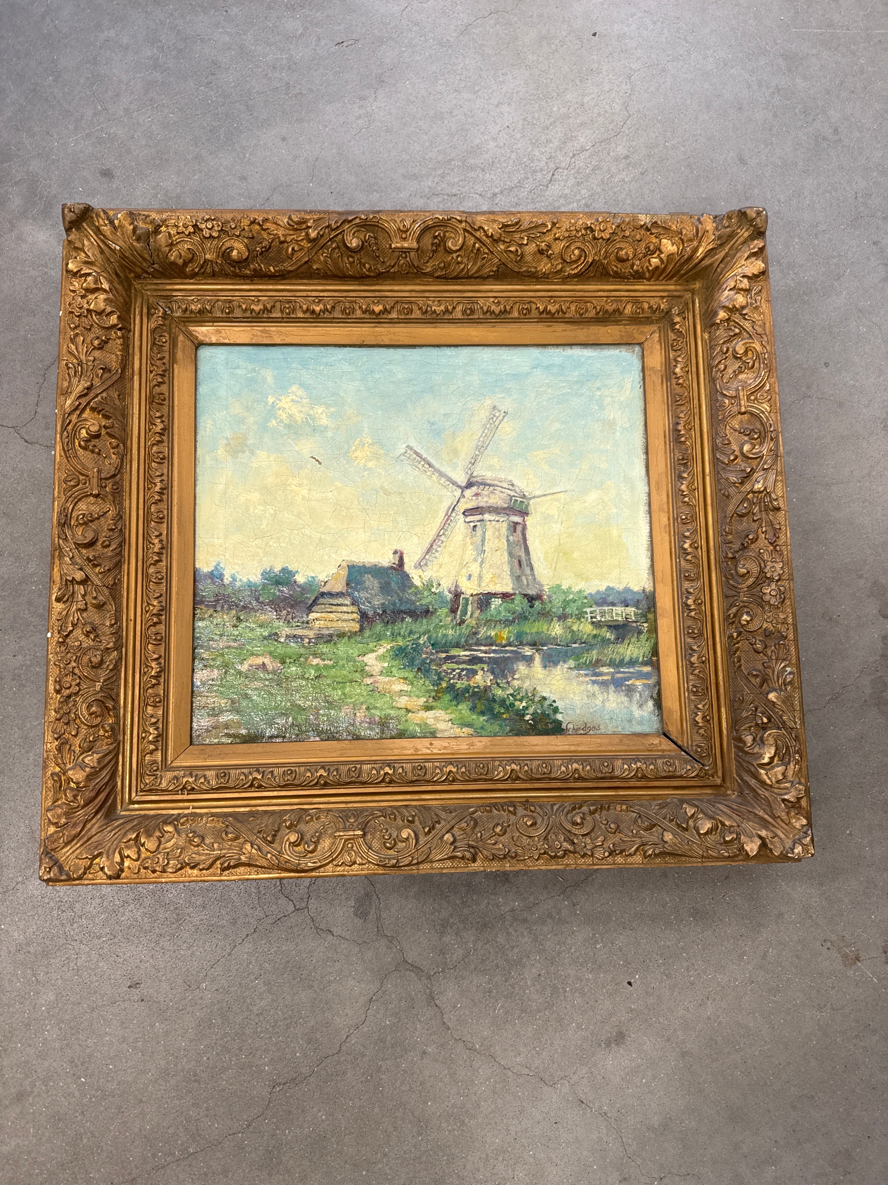 Schilderij PP Schiedges