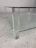 Glazen salontafel