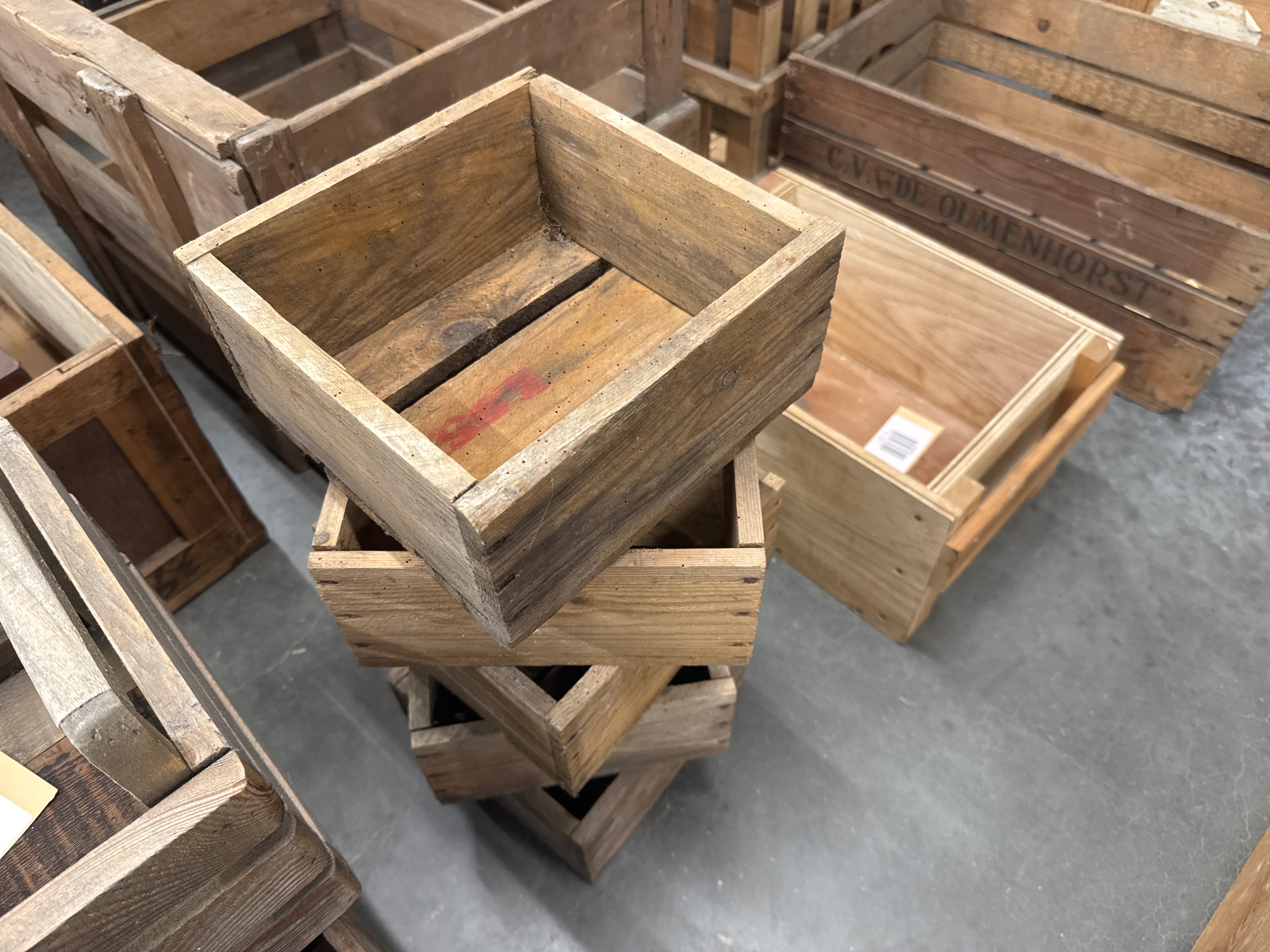Set kistjes 5 st
