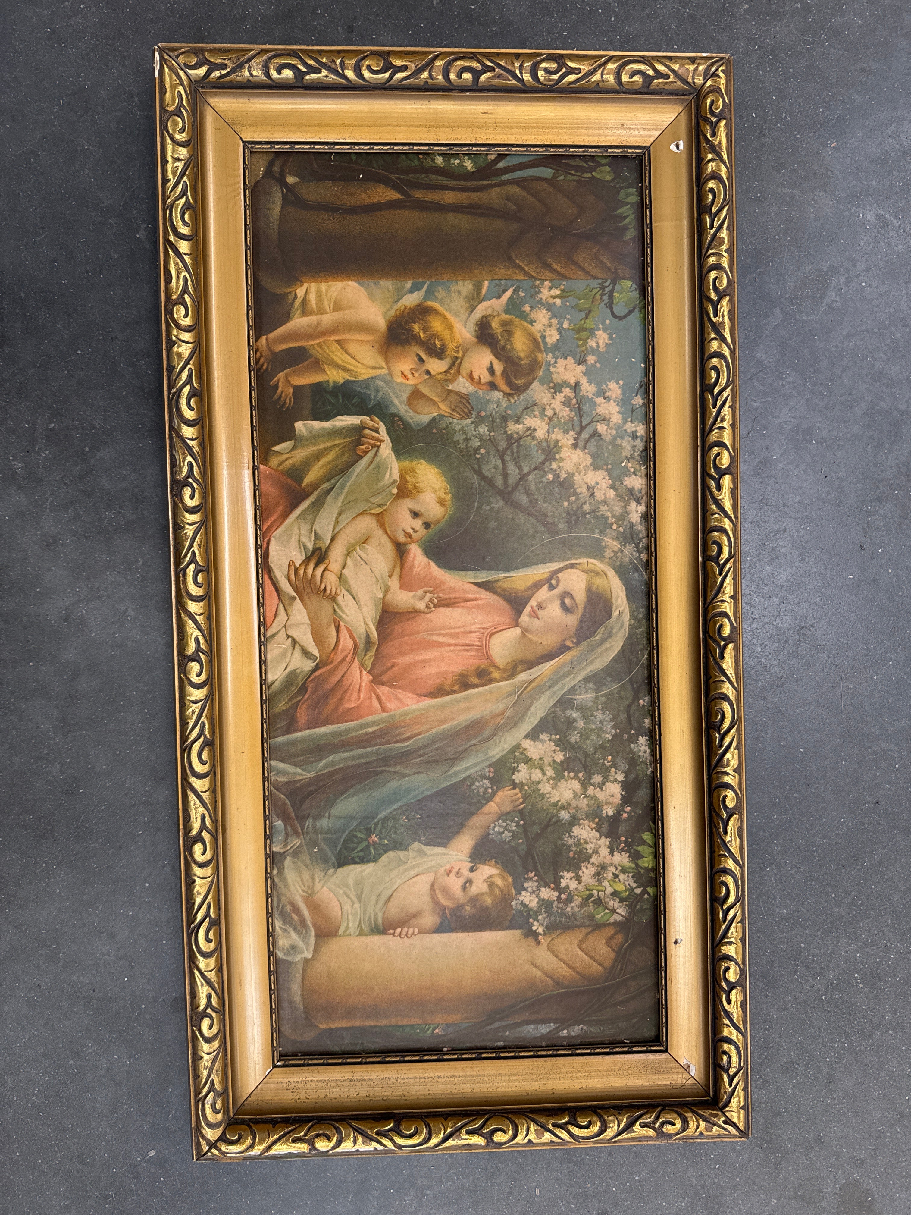 Religieus schilderij Maria