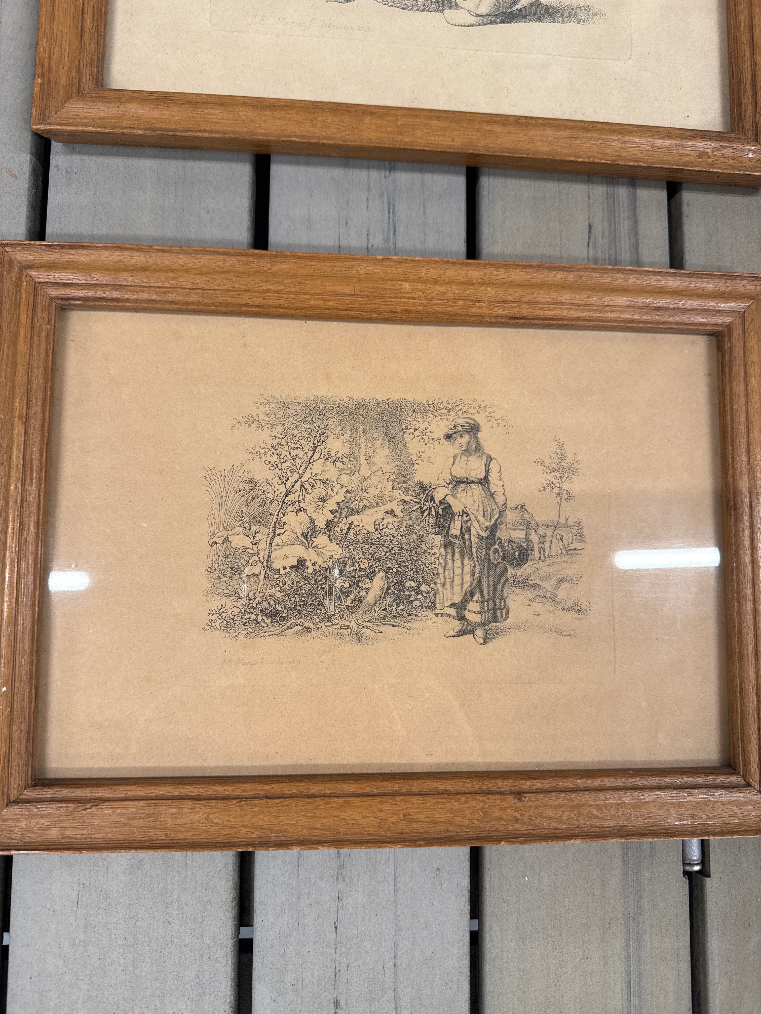 Ets gravures 19e eeuw