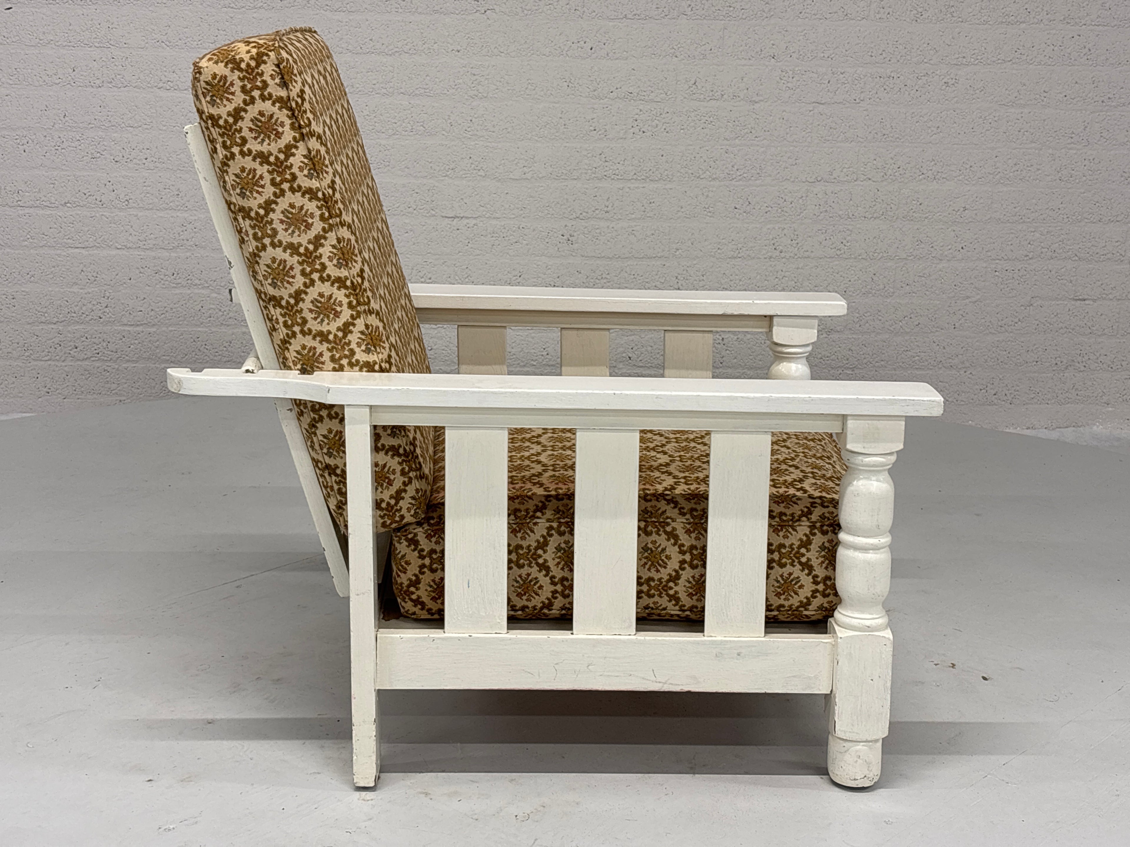 Fauteuil met verstelbare rugleuning