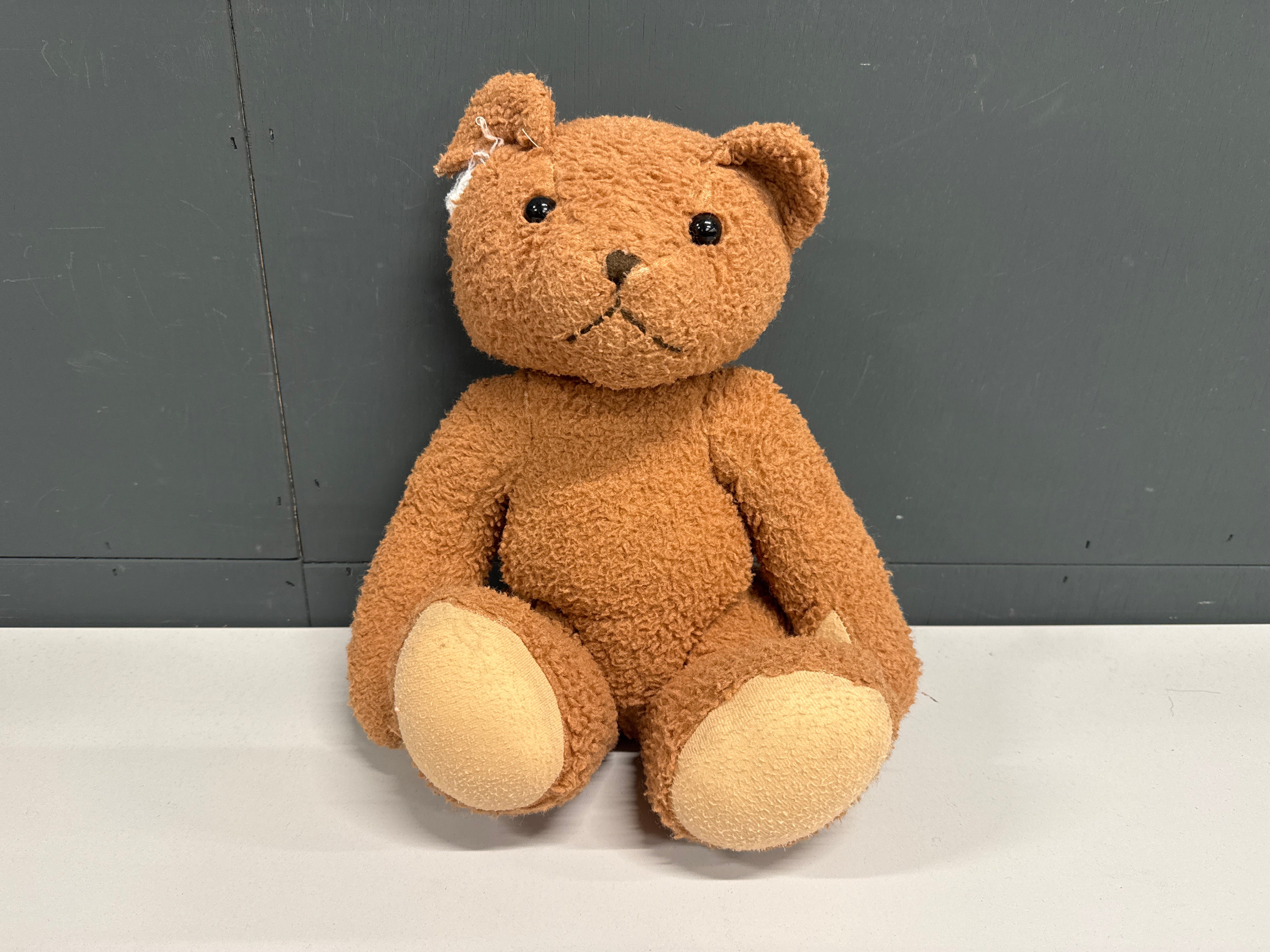 Beer bruin oor links stuk