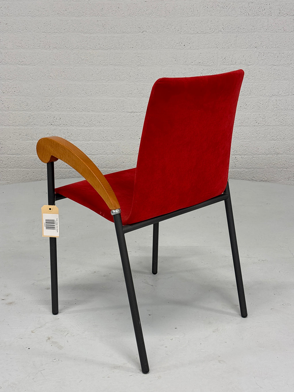 Rode vintage stoel Pigalle