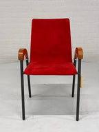 Rode vintage stoel Pigalle