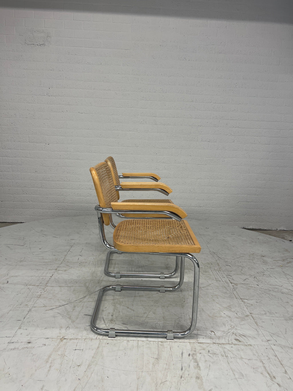 Set van 2 Cesca armstoelen – Marcel Breuer