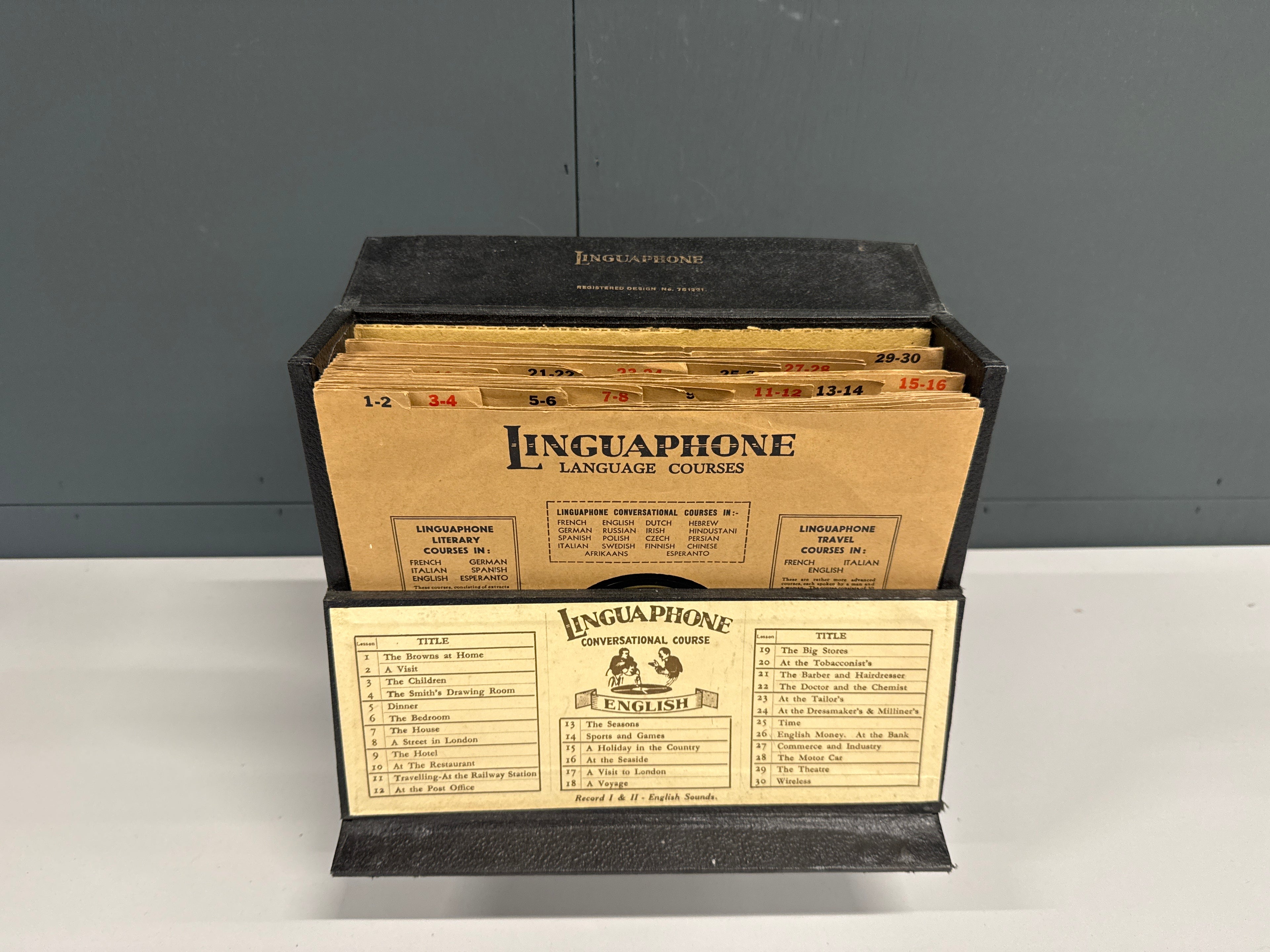 Linguaphone set English