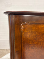 Retro kast gefineerd hout mahonie