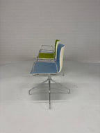 Alper Catifa Stoelen Blauw & Groen - Set