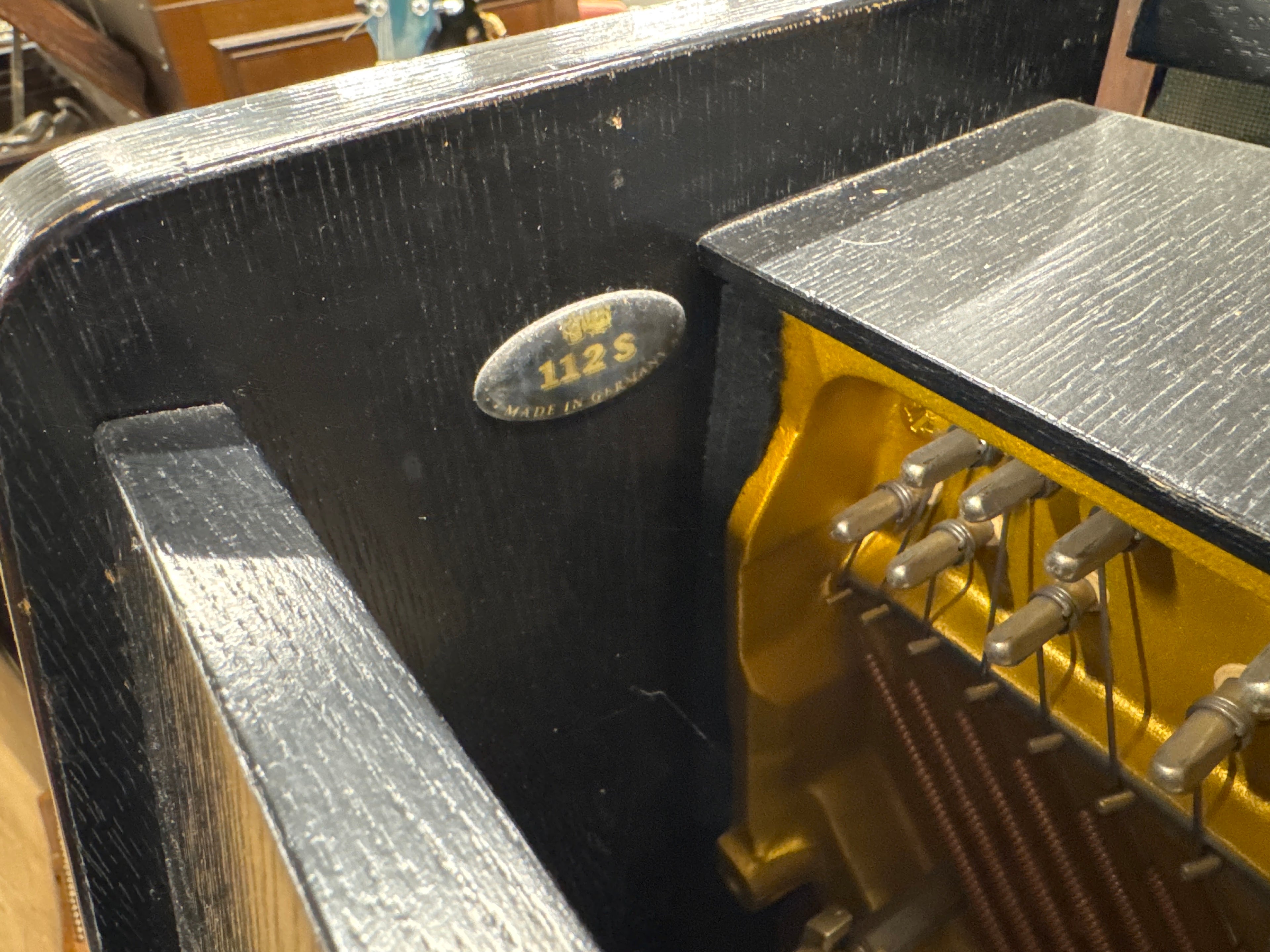 Schimmel piano zwart goede staat