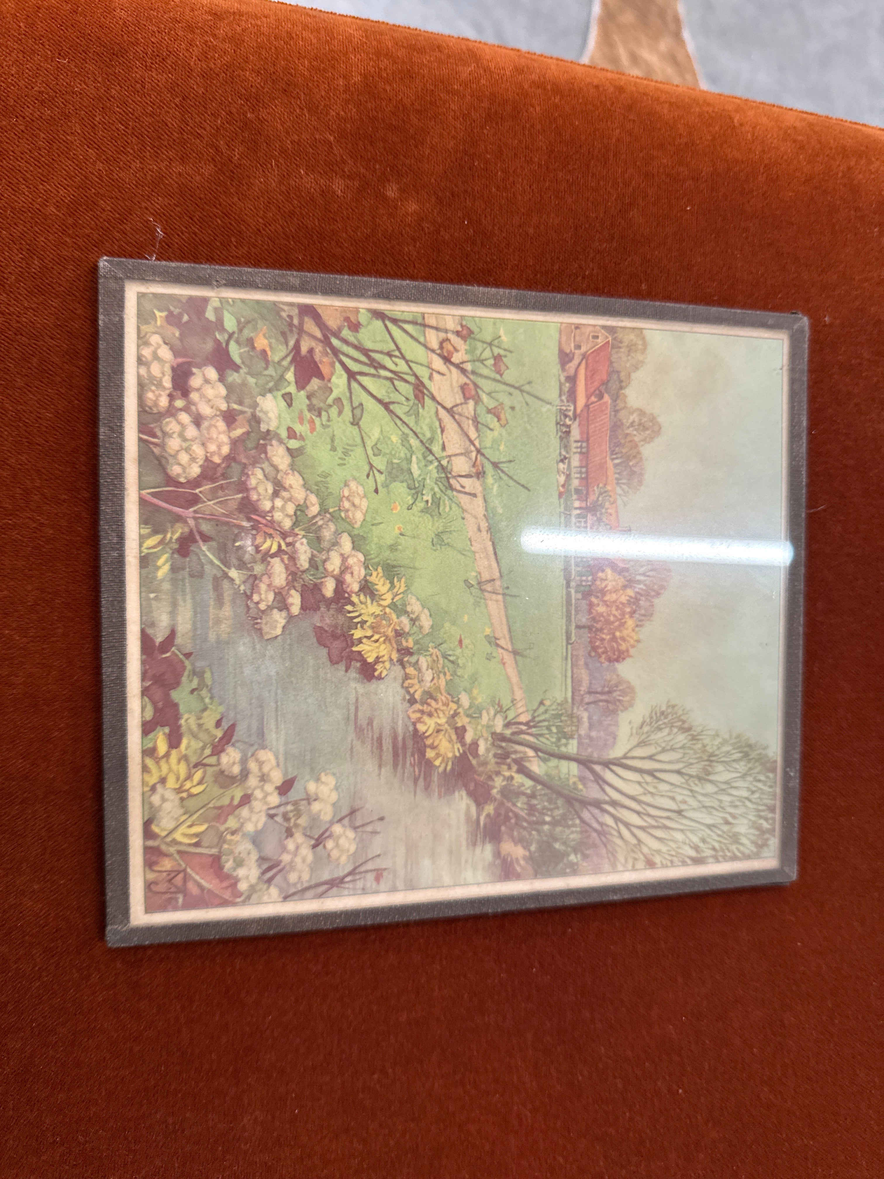 Prent klein boerderij