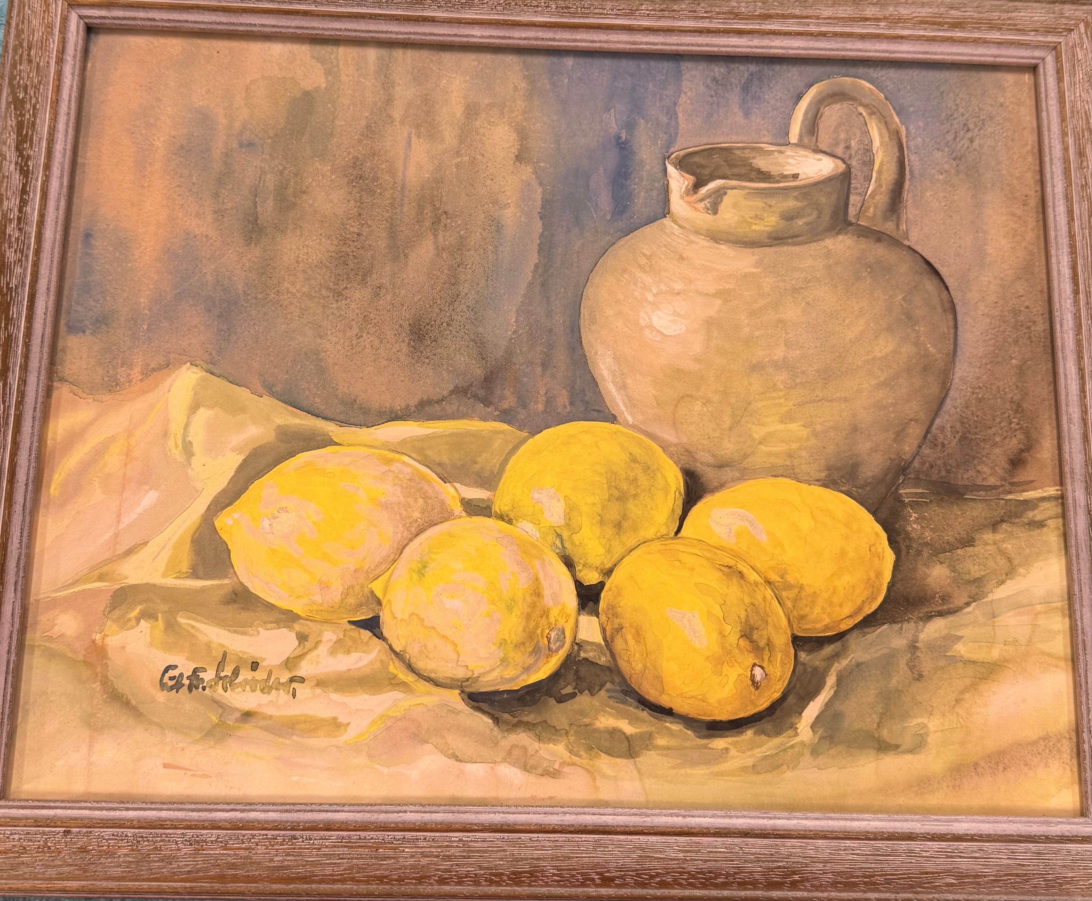 Aquarel G.Fr. Schröder