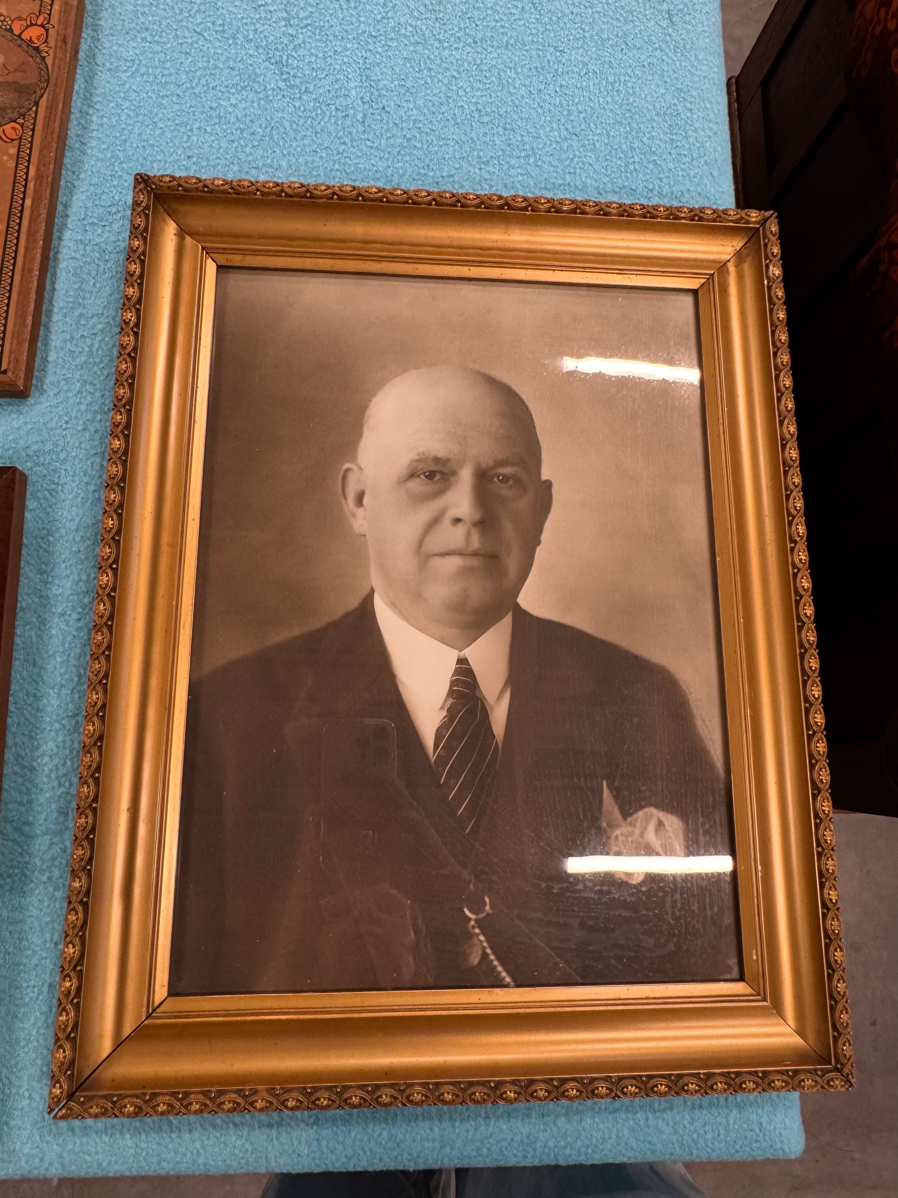 Mooie lijst met oud portret
