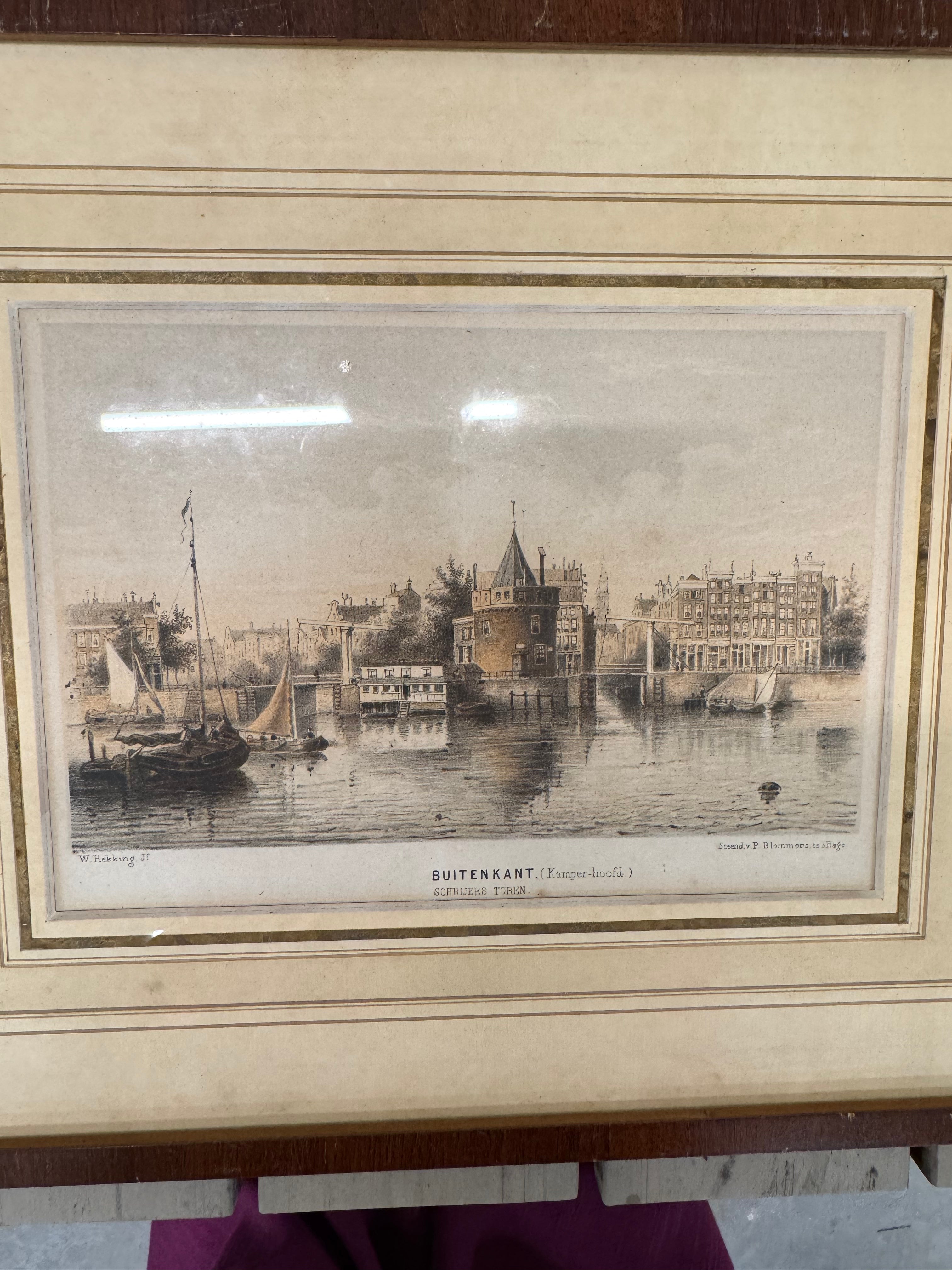 Steendruk Amsterdam Blommers