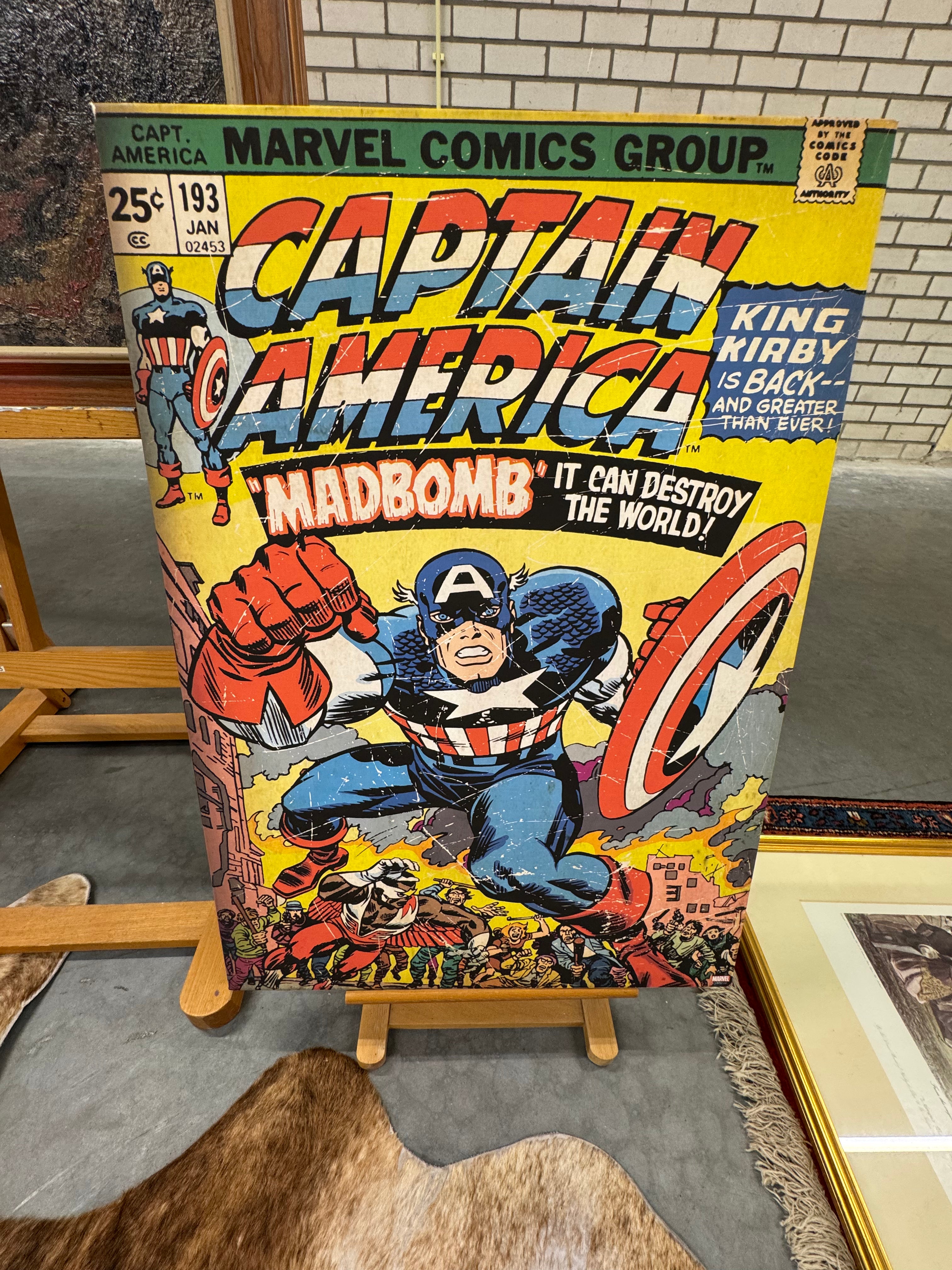 Captain America canvas
