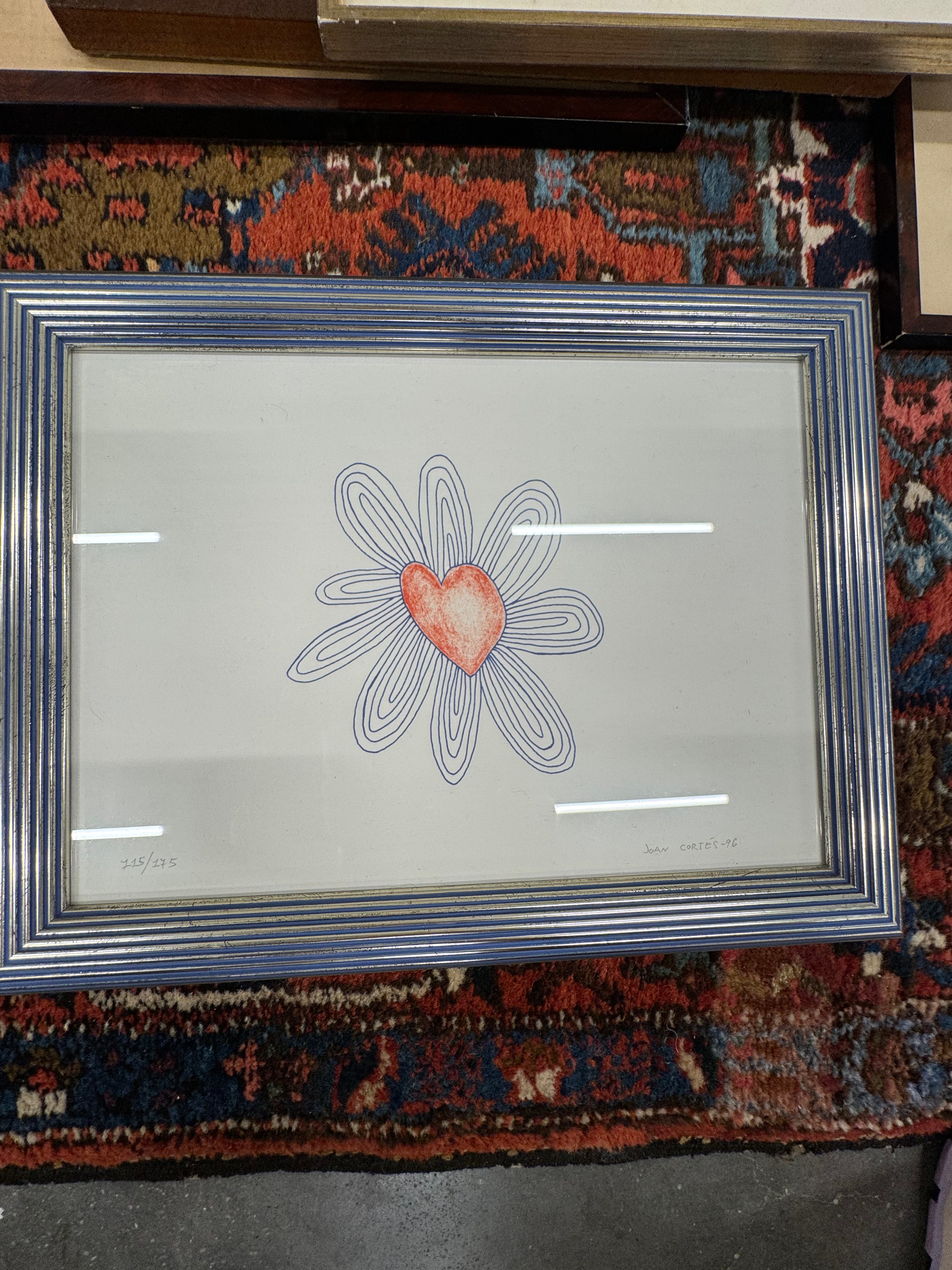 Lithografie genummerd Joan Coltes 1996