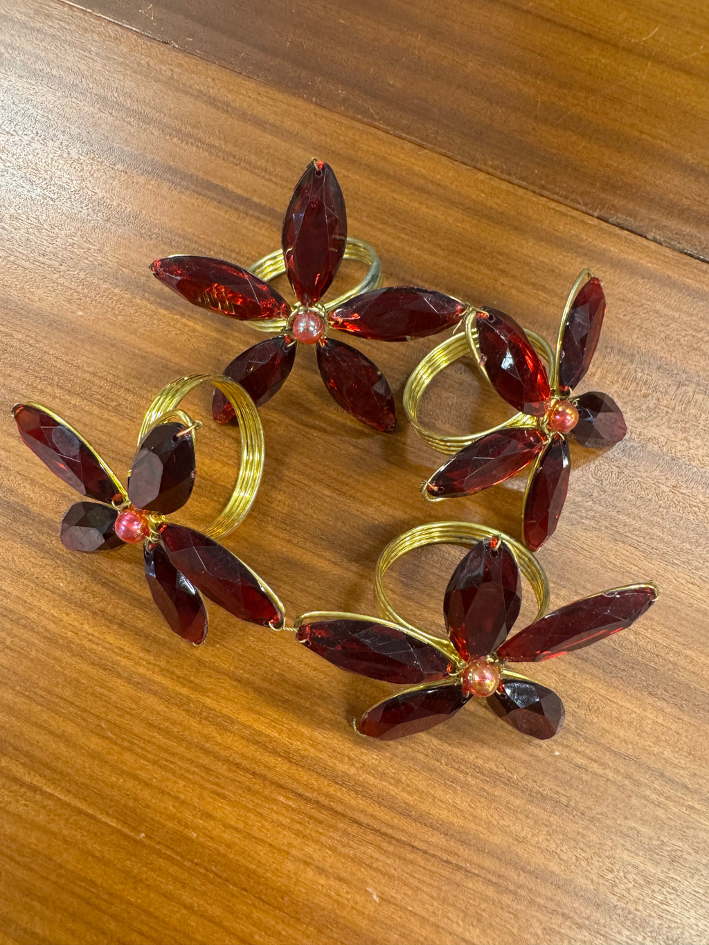 Servetringen 4 stuks