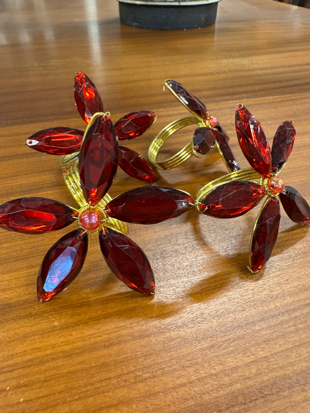 Servetringen 4 stuks