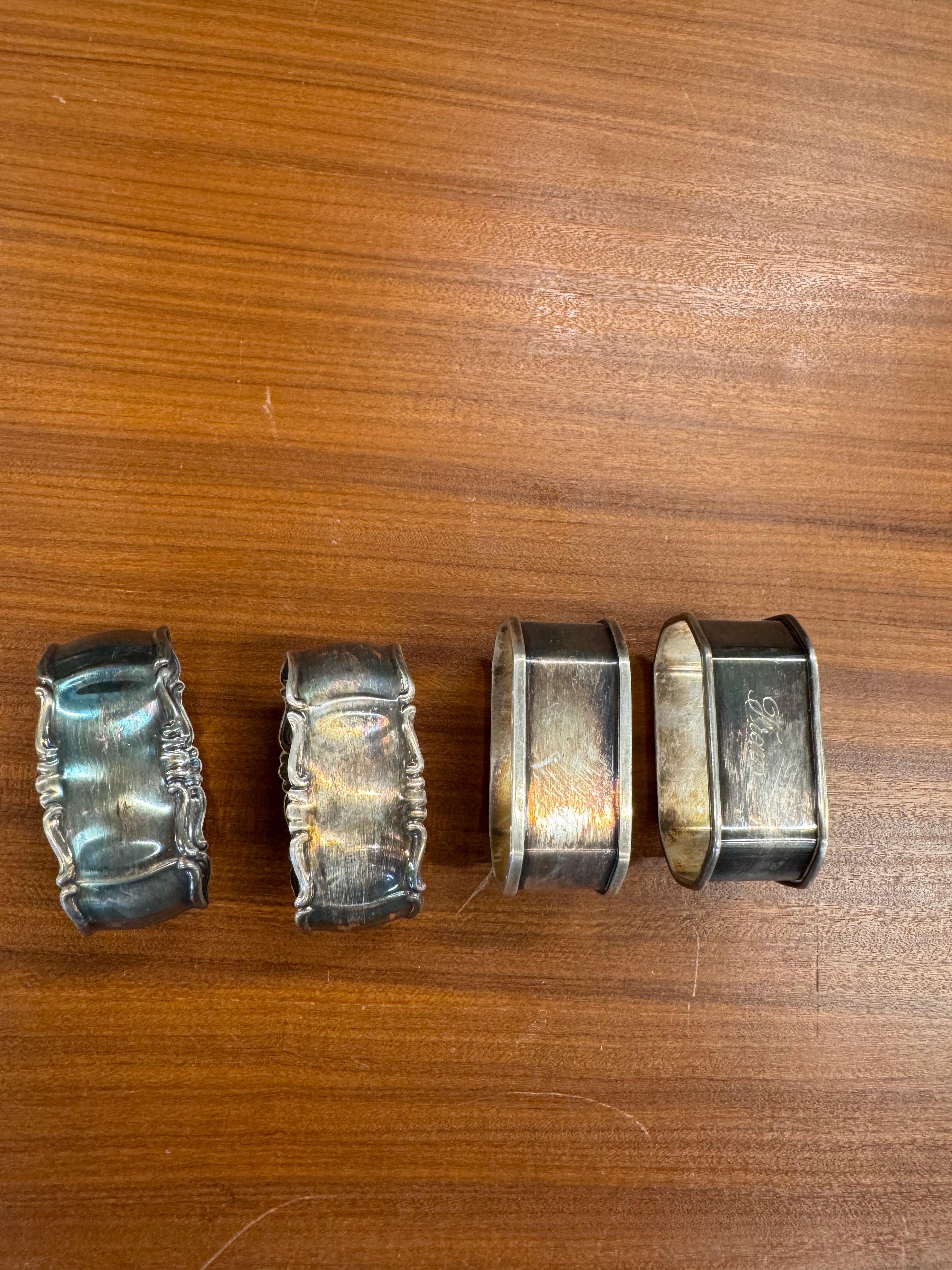 Servetringen set van 4