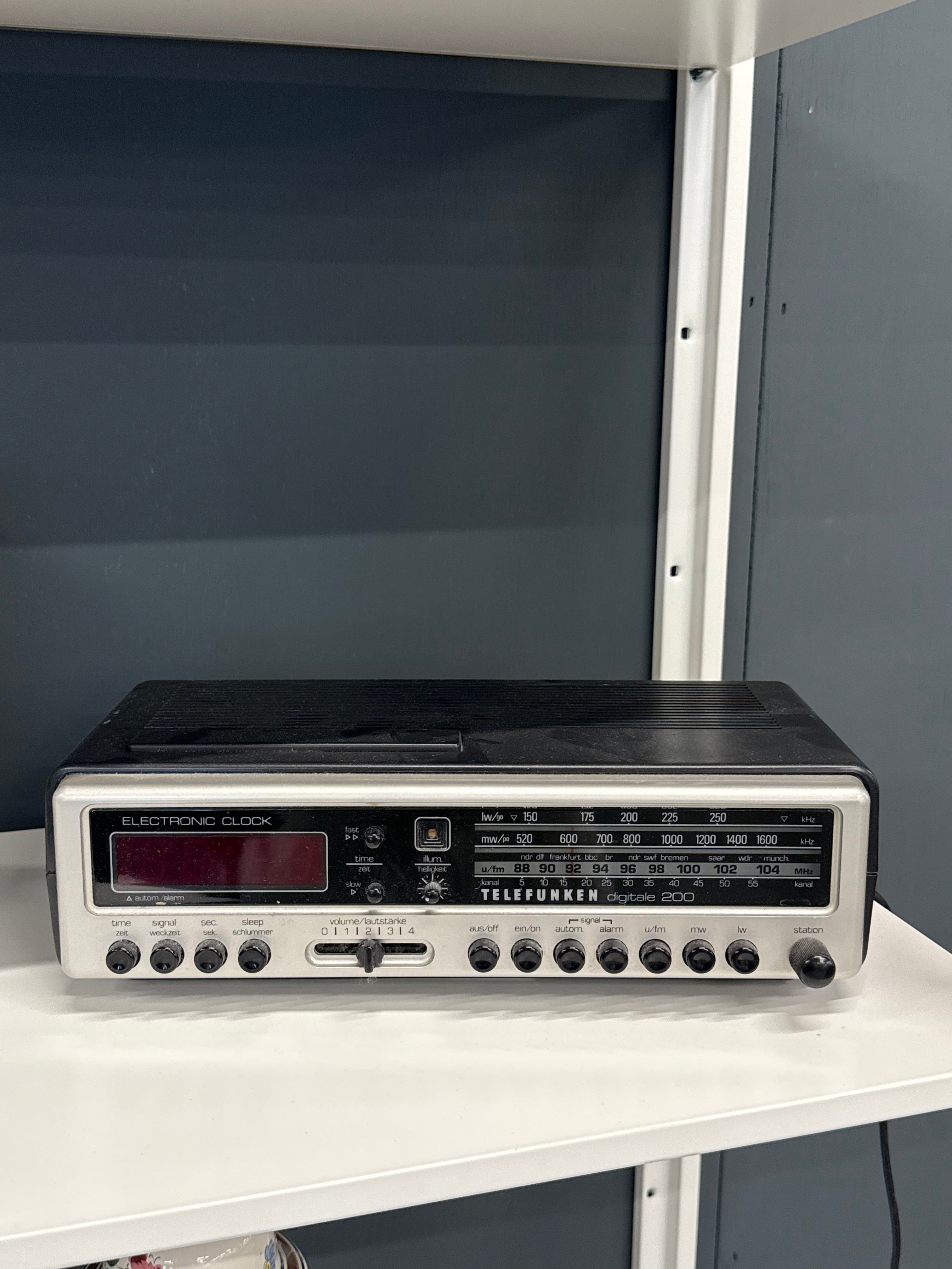 Retro Telefunken radio