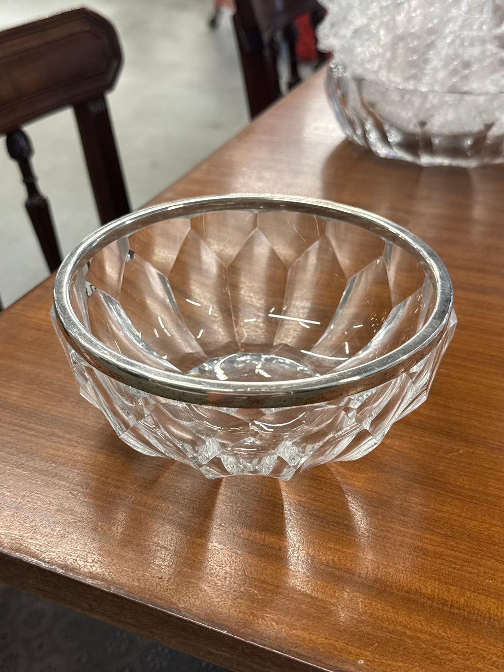 Kristallen schaal