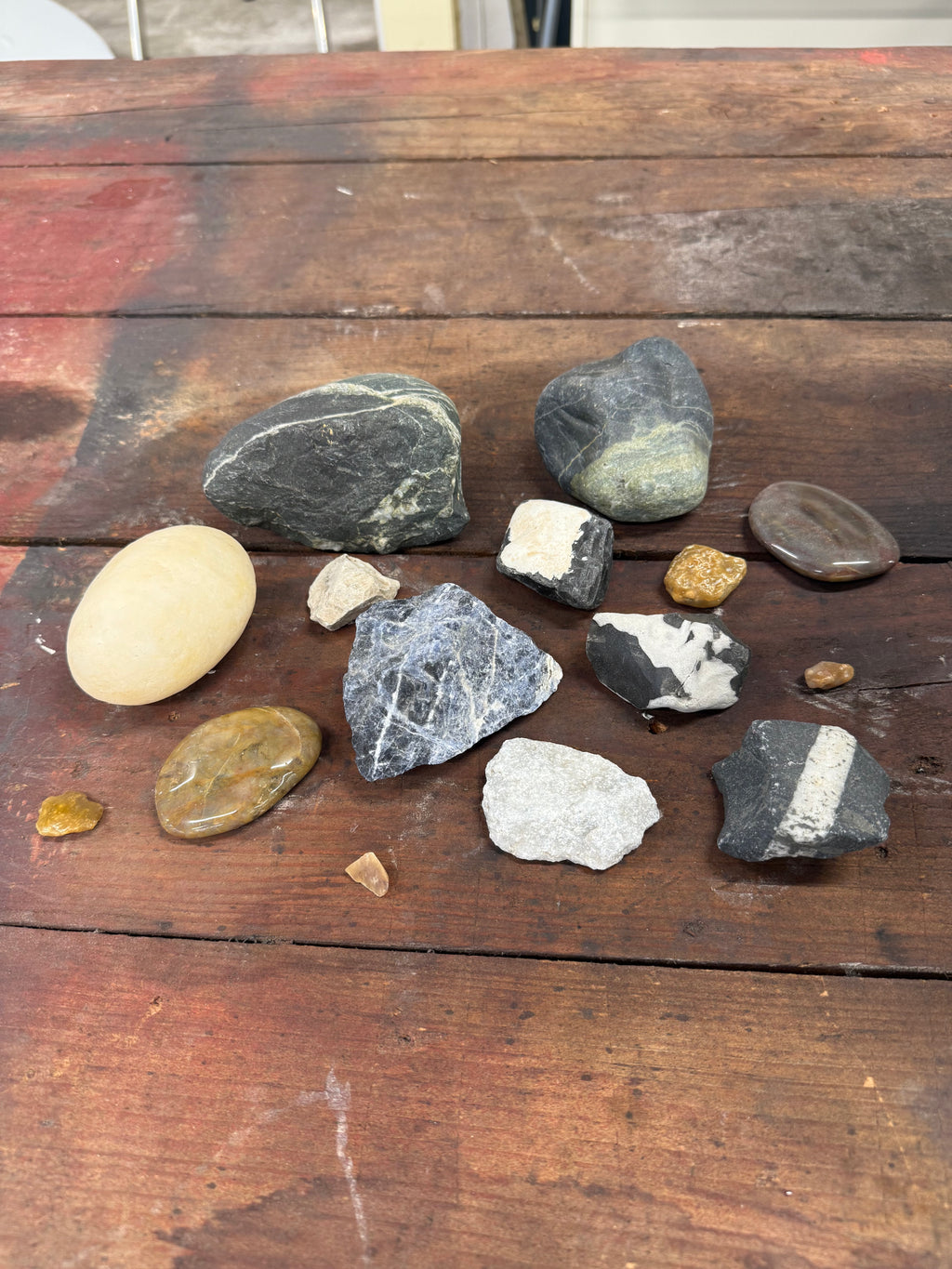 Verschillende stenen