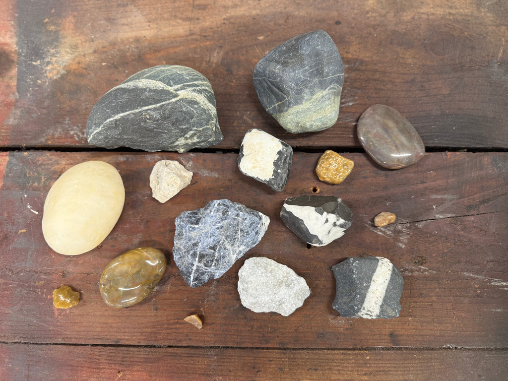 Verschillende stenen
