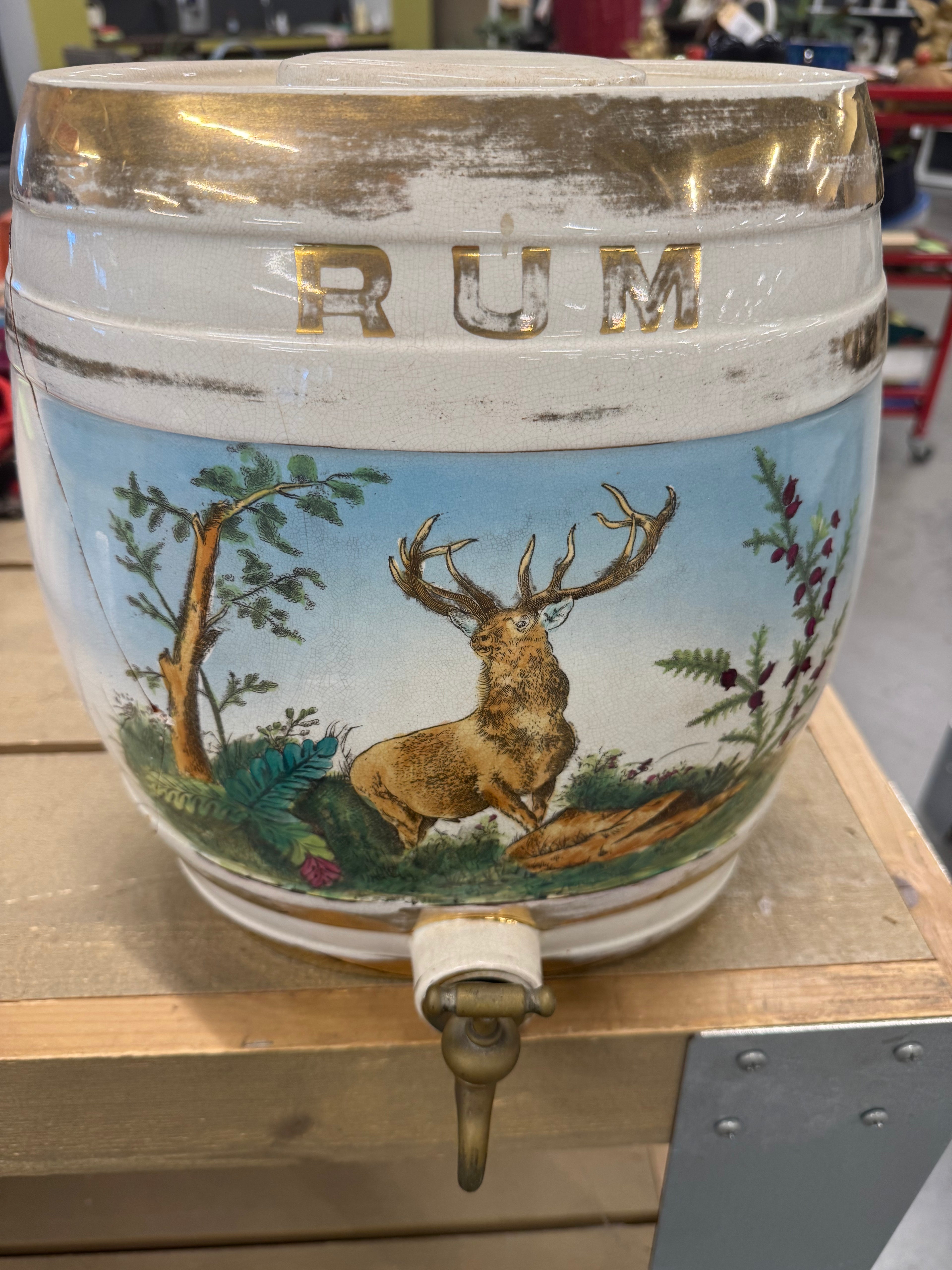Rum ‘vat’ decoratief te gebruiken