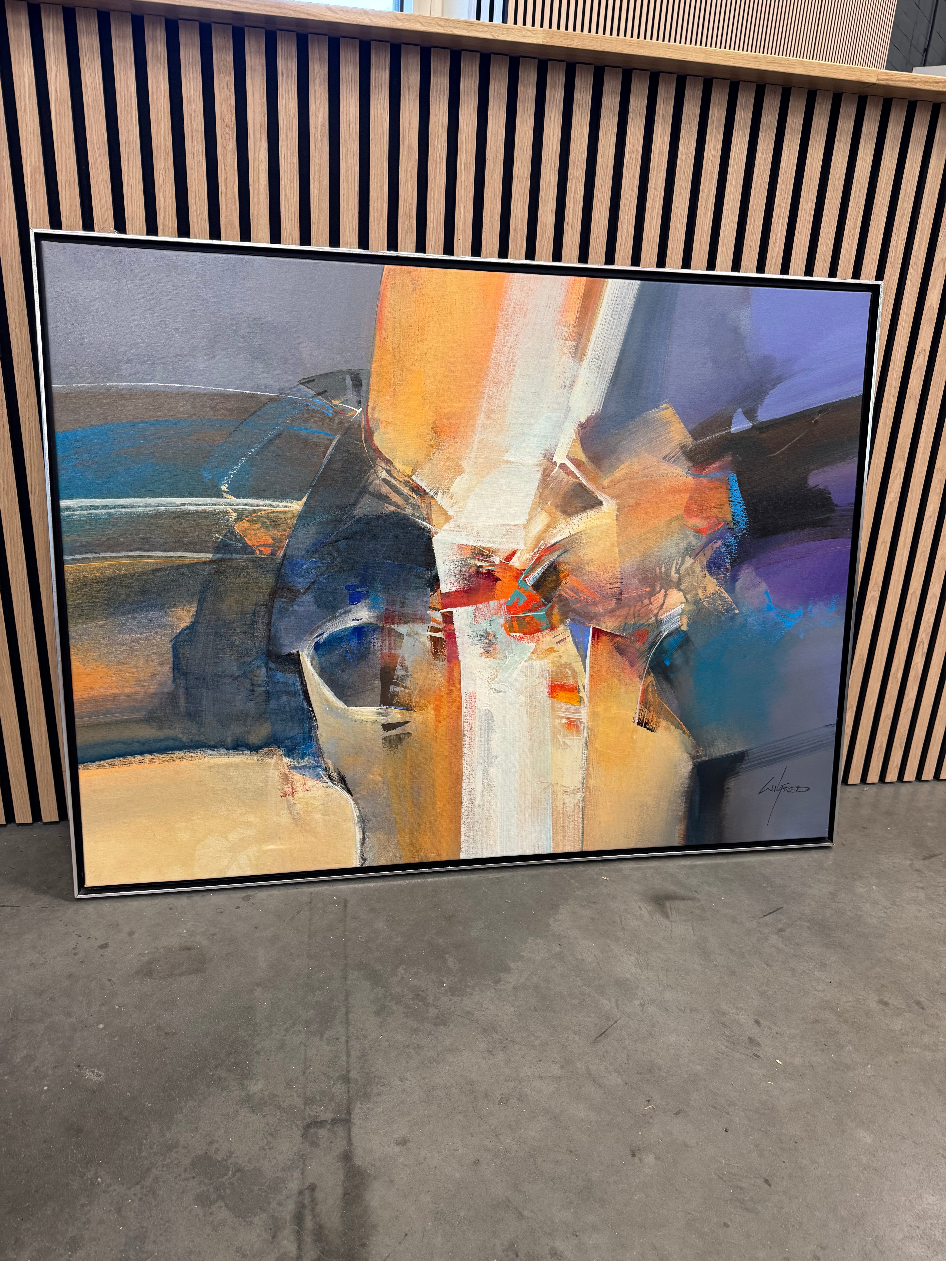 Wilfred Lang abstracte stadsgezichten