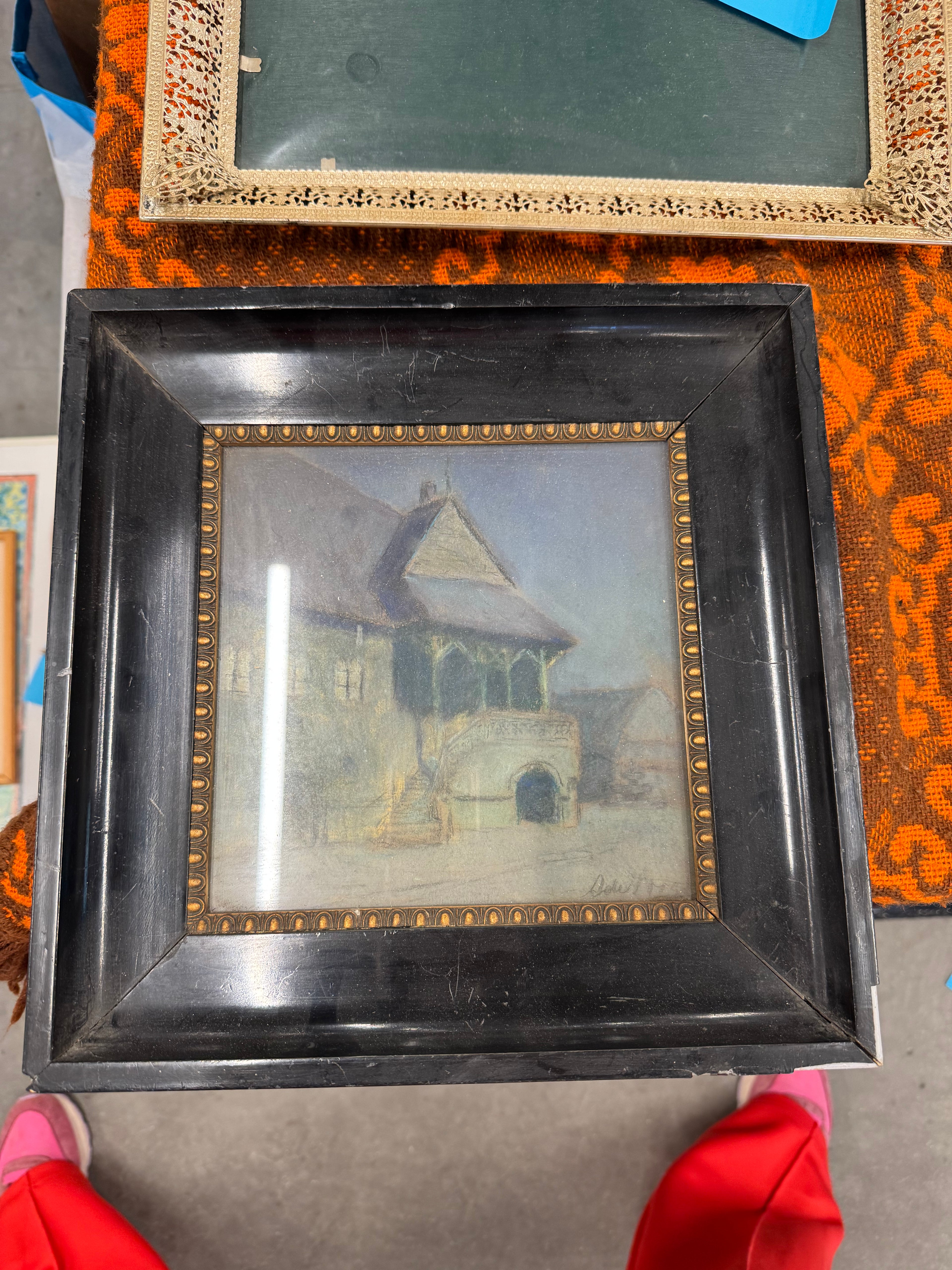 Pastel onbekende kunstenaar 1930