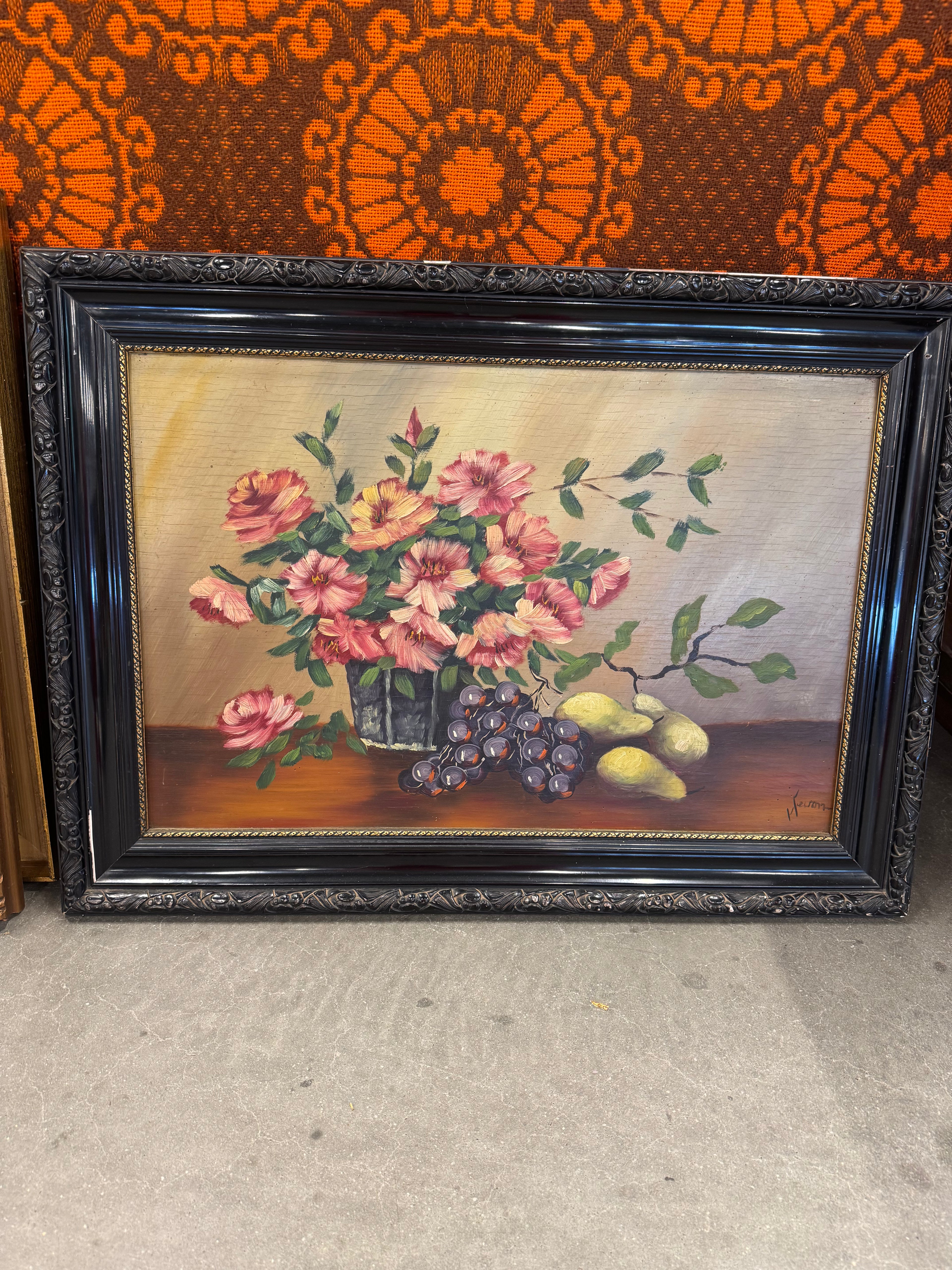 Stilleven bloemen kitsch