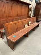 Unieke kerkbanken set