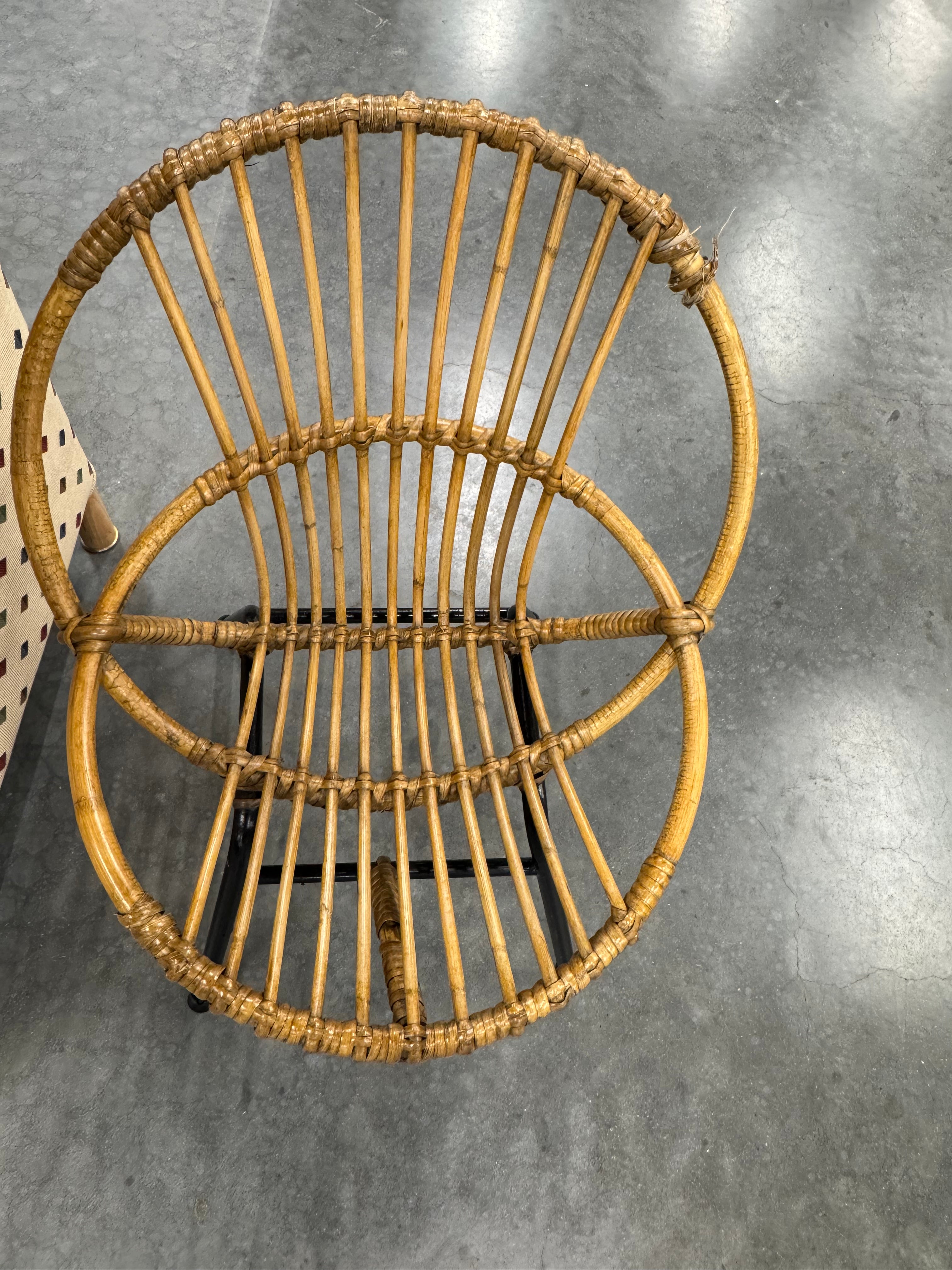 Rotan stoeltje mini