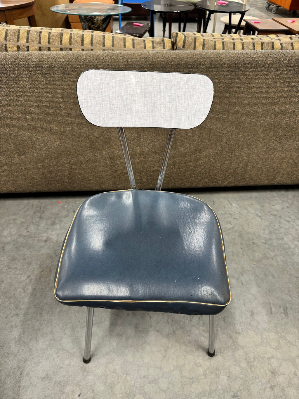 Retro formica eettafel setje met 2 stoeltjes