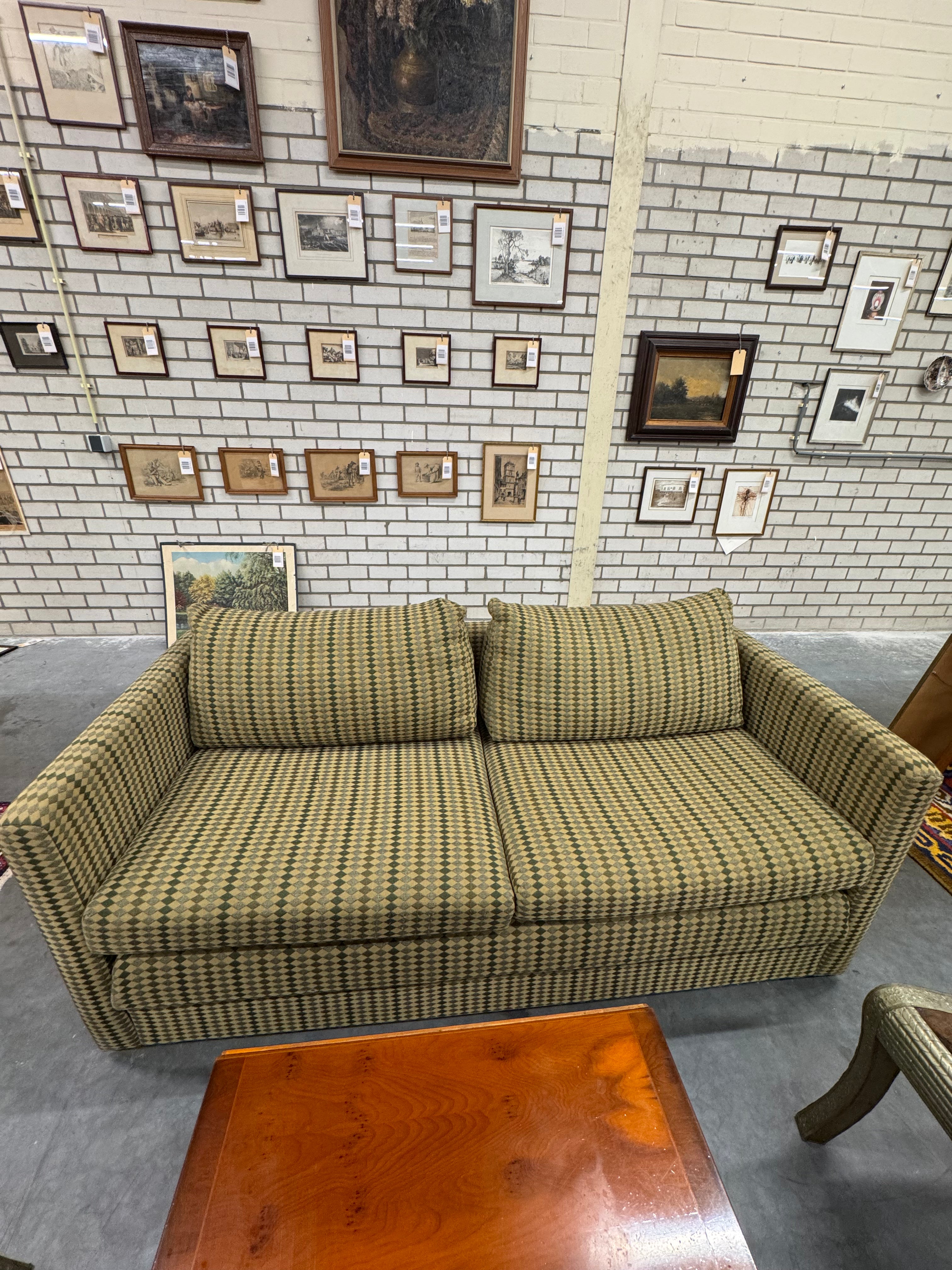 Klassieke Engelse stijl bank