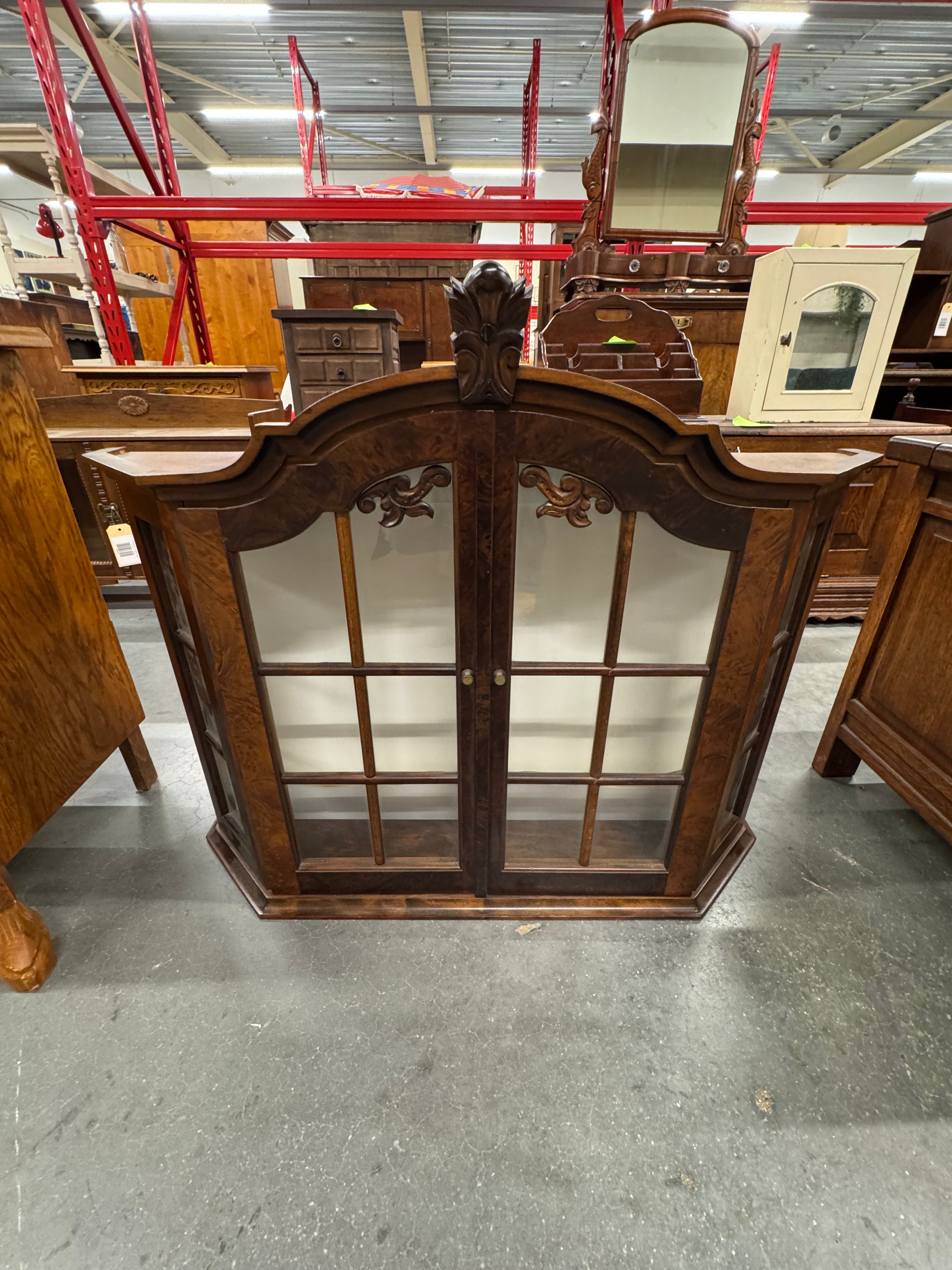 Vitrine kastje vintage