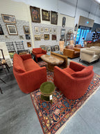 Steenrode set bank en 2 stoelen