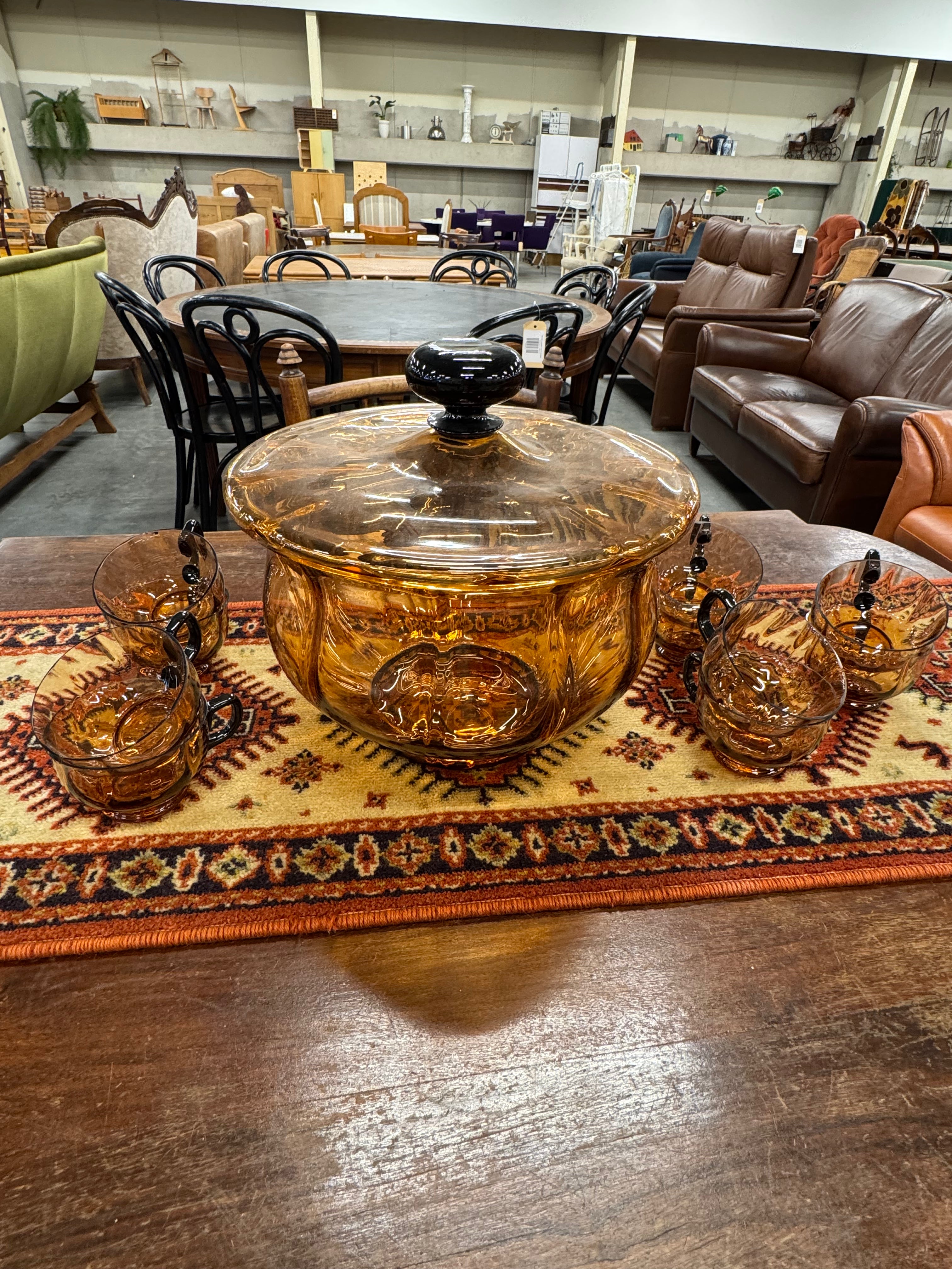 Bowl set met 10 kopjes