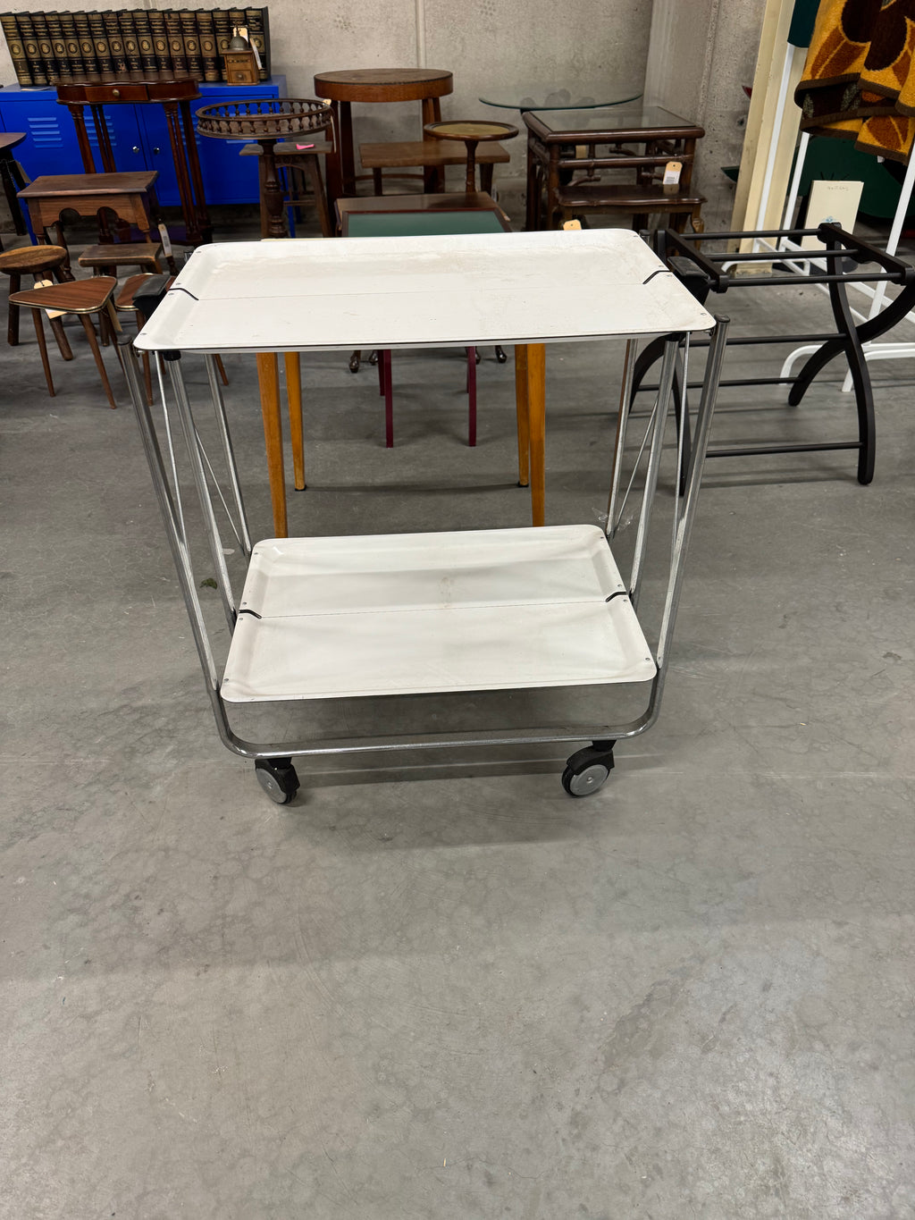 Serveerwagen vintage