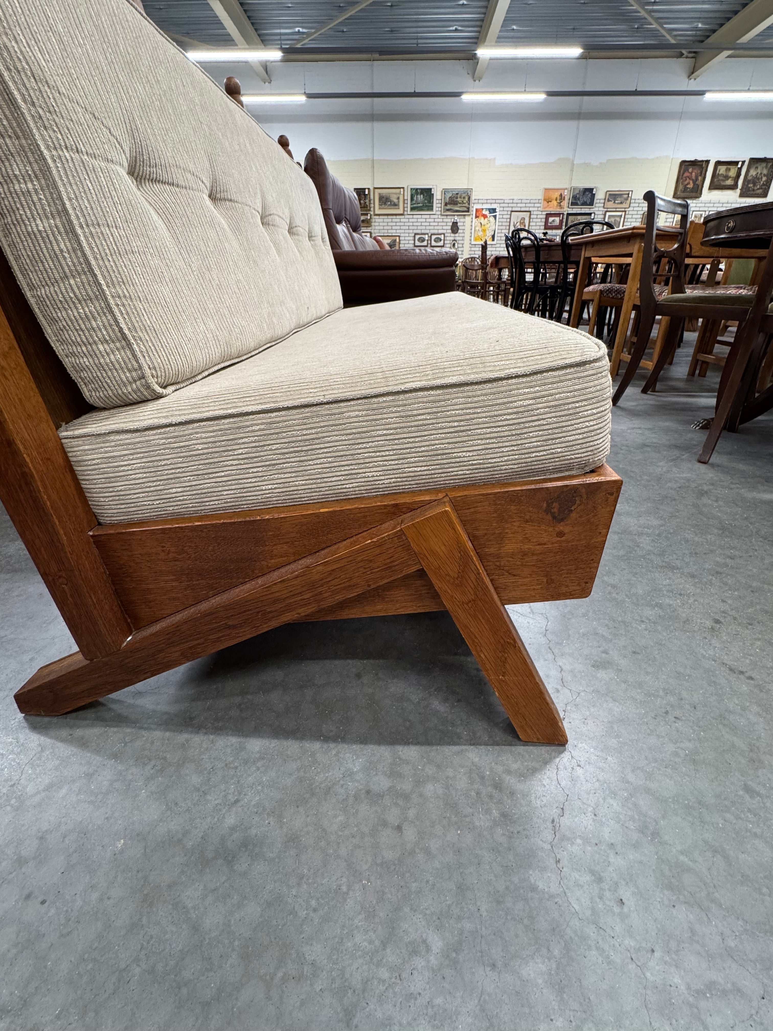 Strakke maar vintage bank