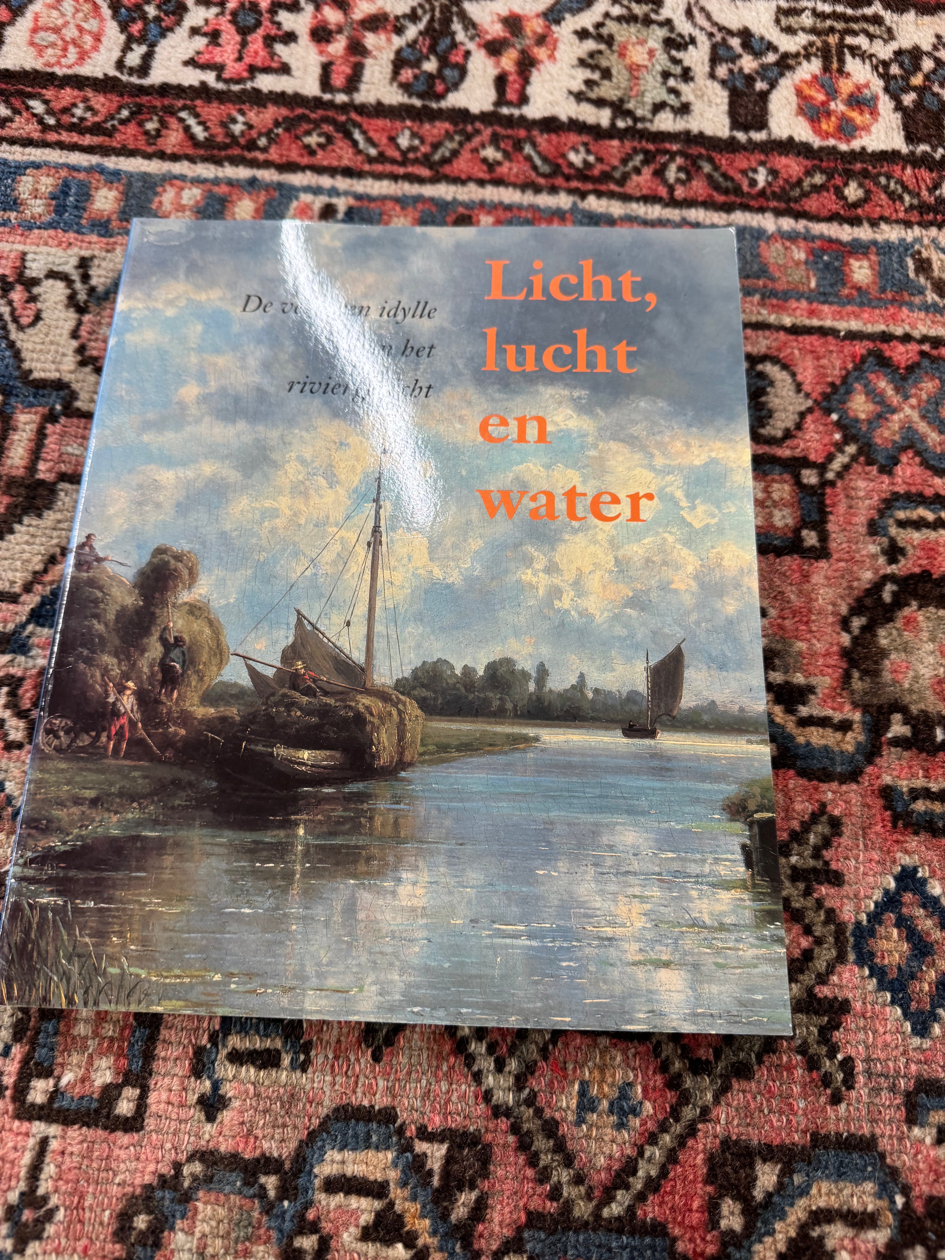 Boek licht, lucht en water