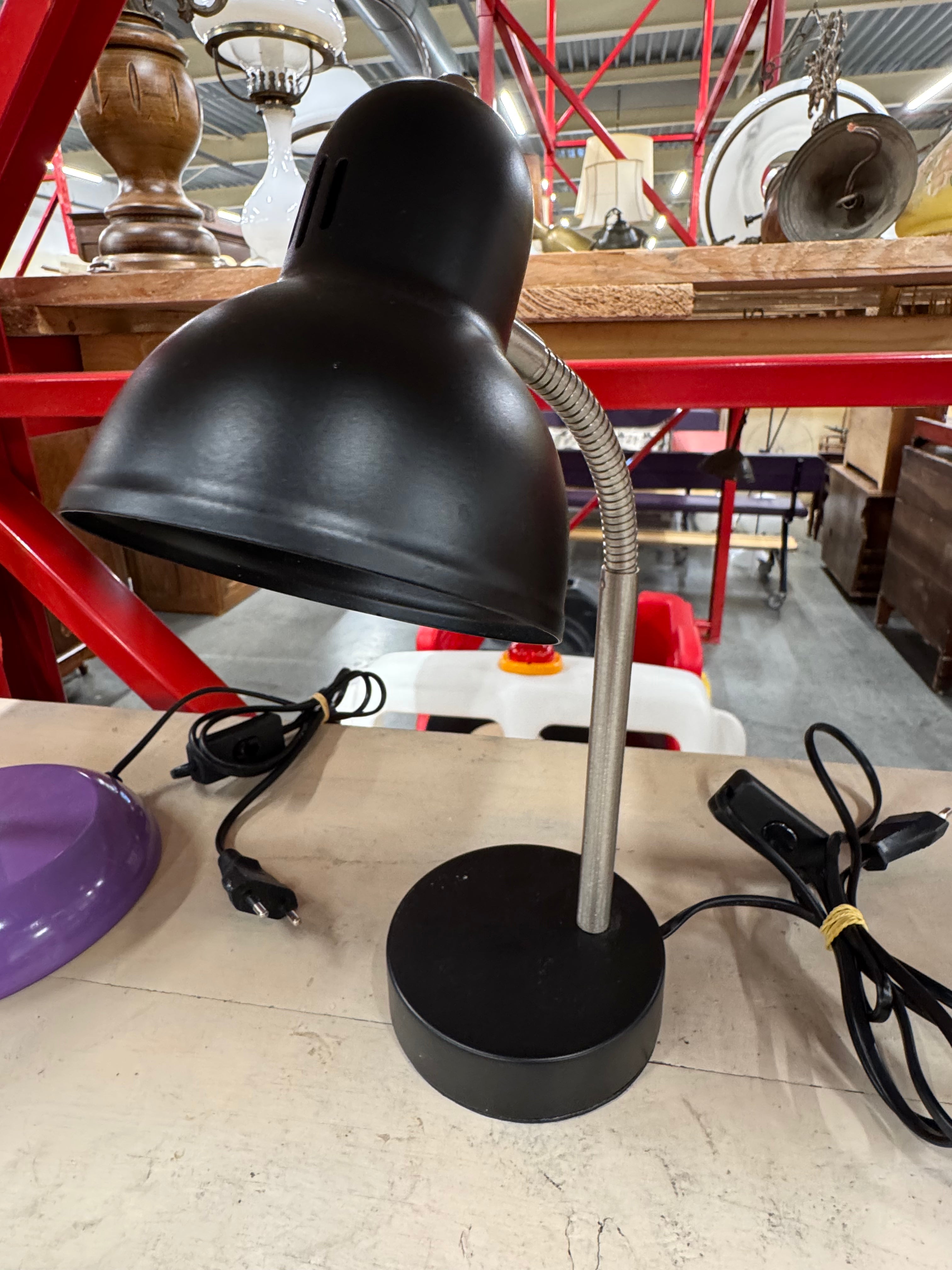 Vintage bureaulamp