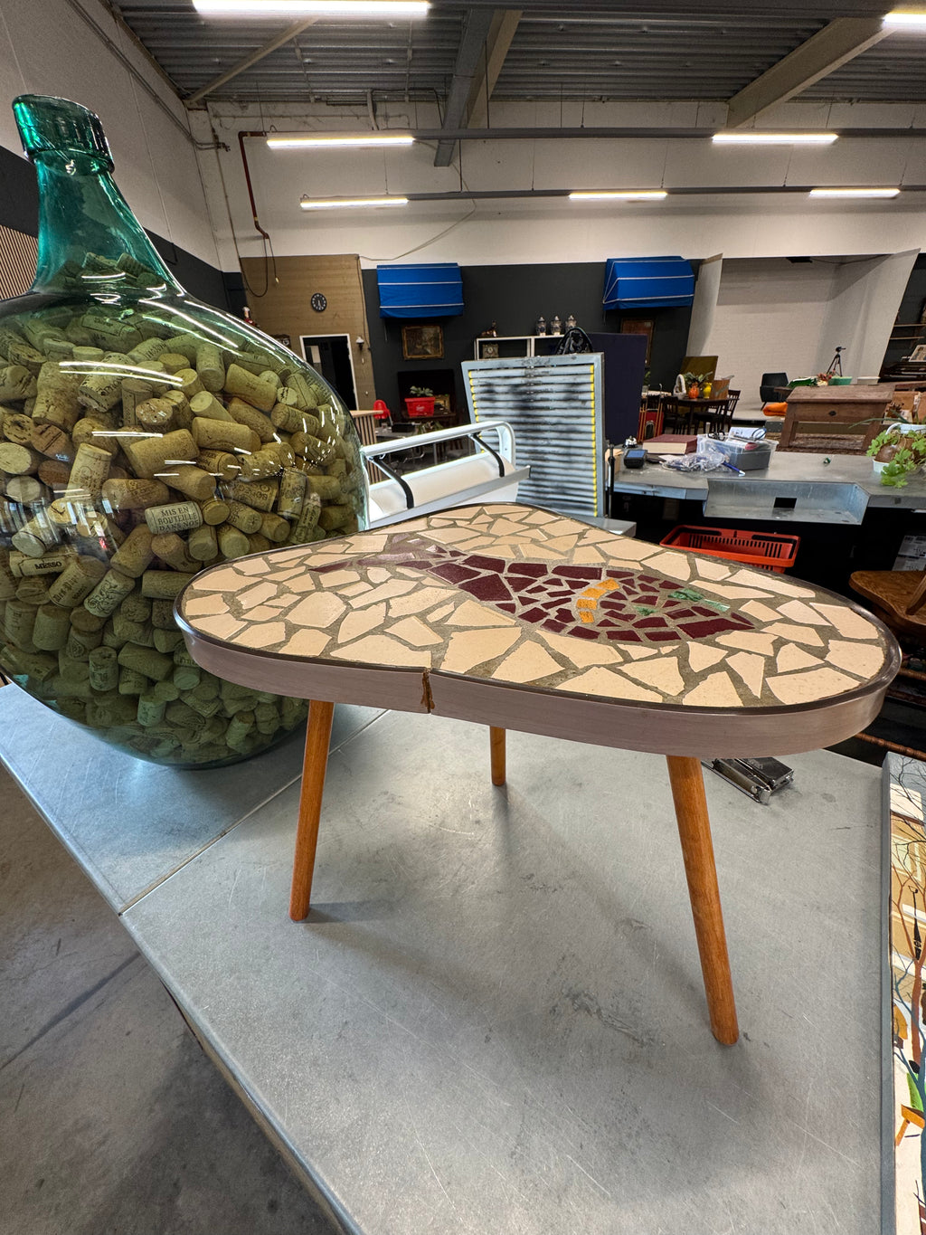 Bijzettafel mozaïek