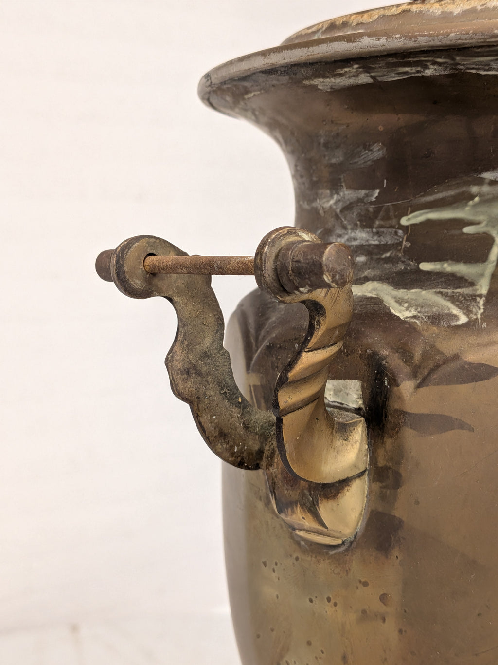Russische samovar met theepotje, decoratief